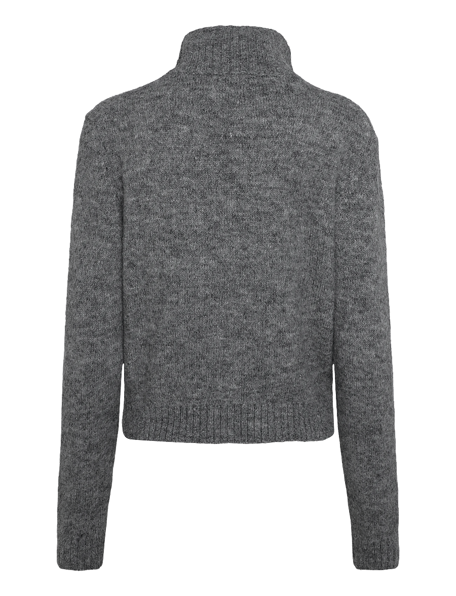 Weekday - Lucille Buttoned Cardigan - kardiganid - grey melange - 1