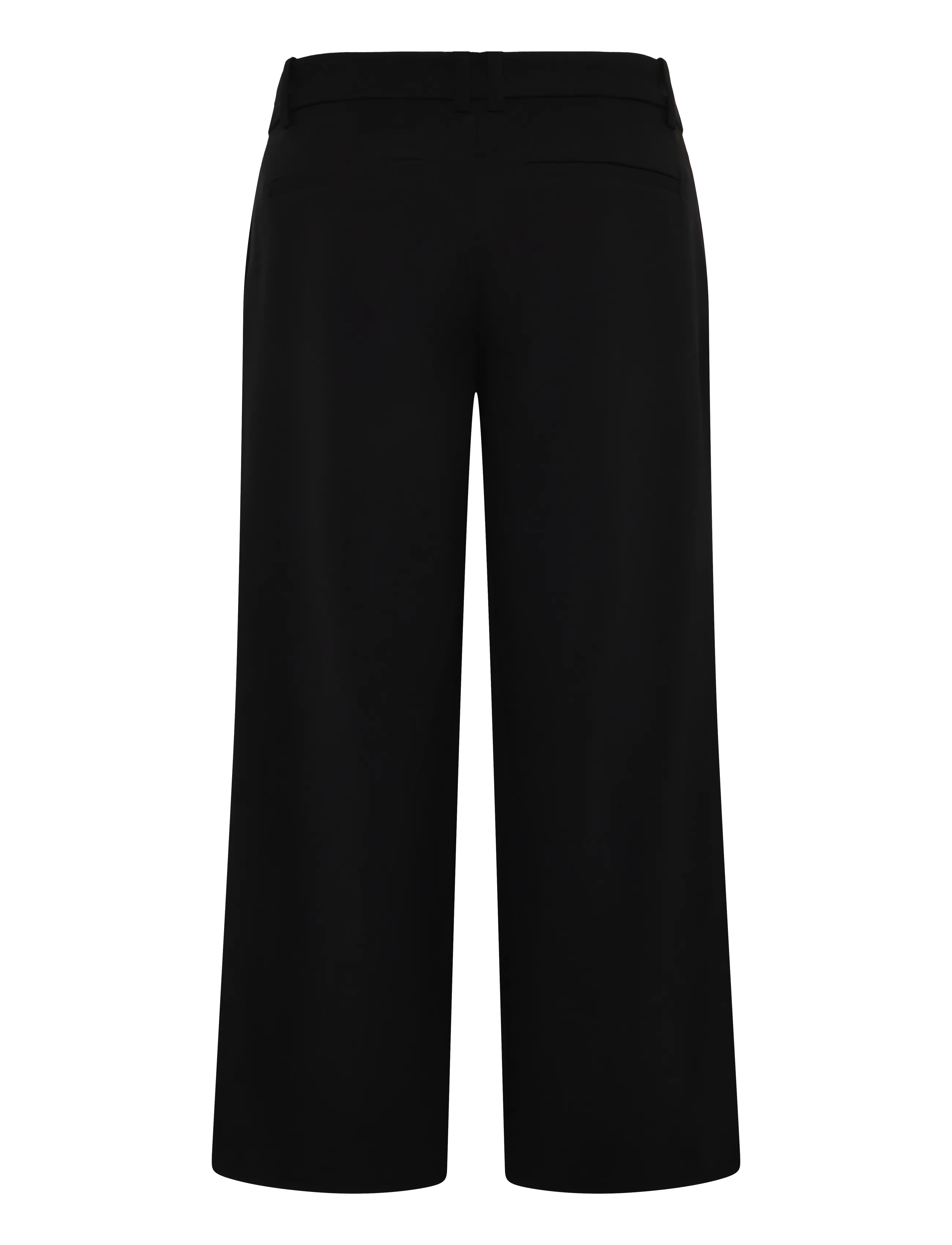 Weekday - Cropped Suiting Trousers - habitbukser - black - 1