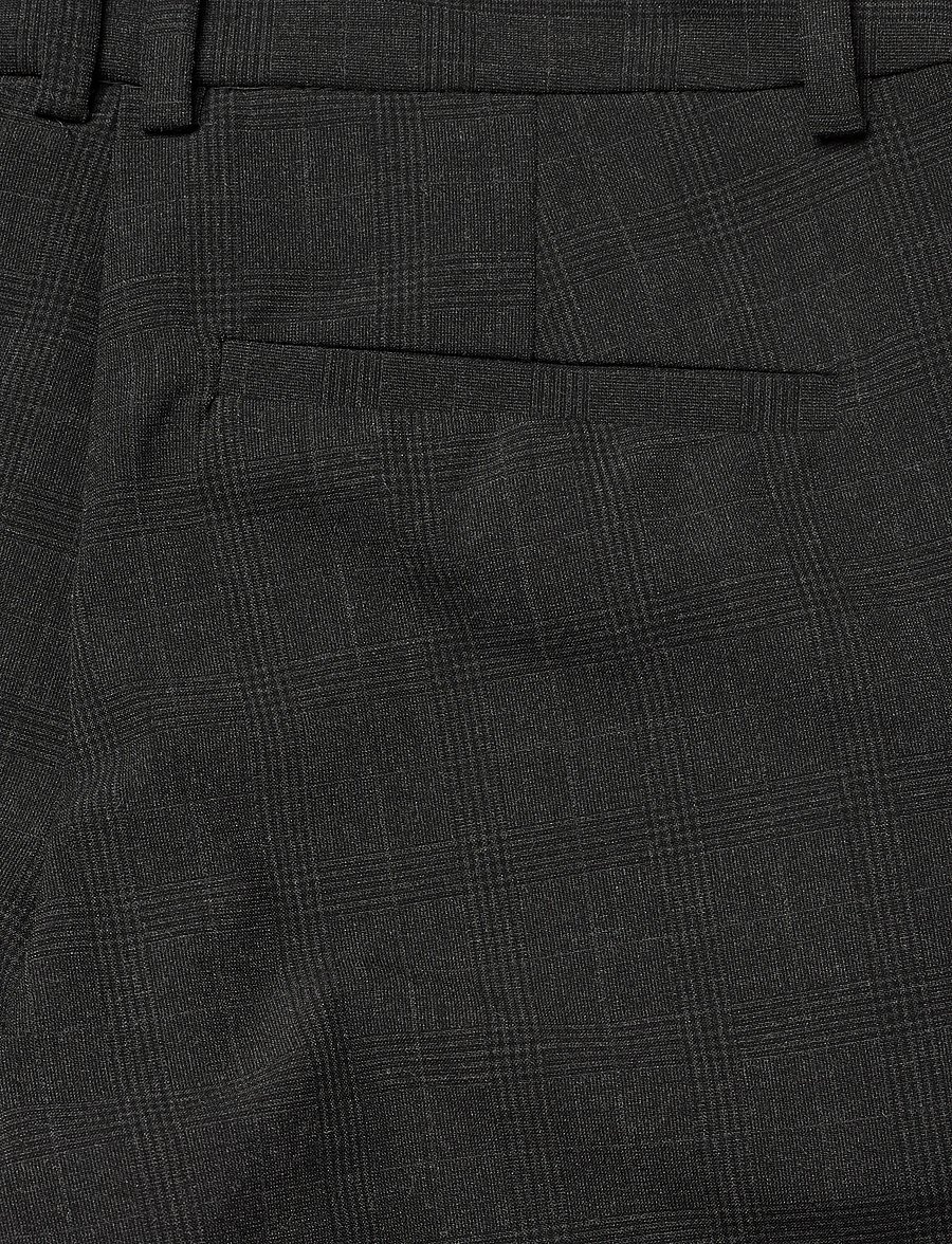 Weekday - Alba Cropped Suiting Trousers - habitbukser - grey melange check - 4