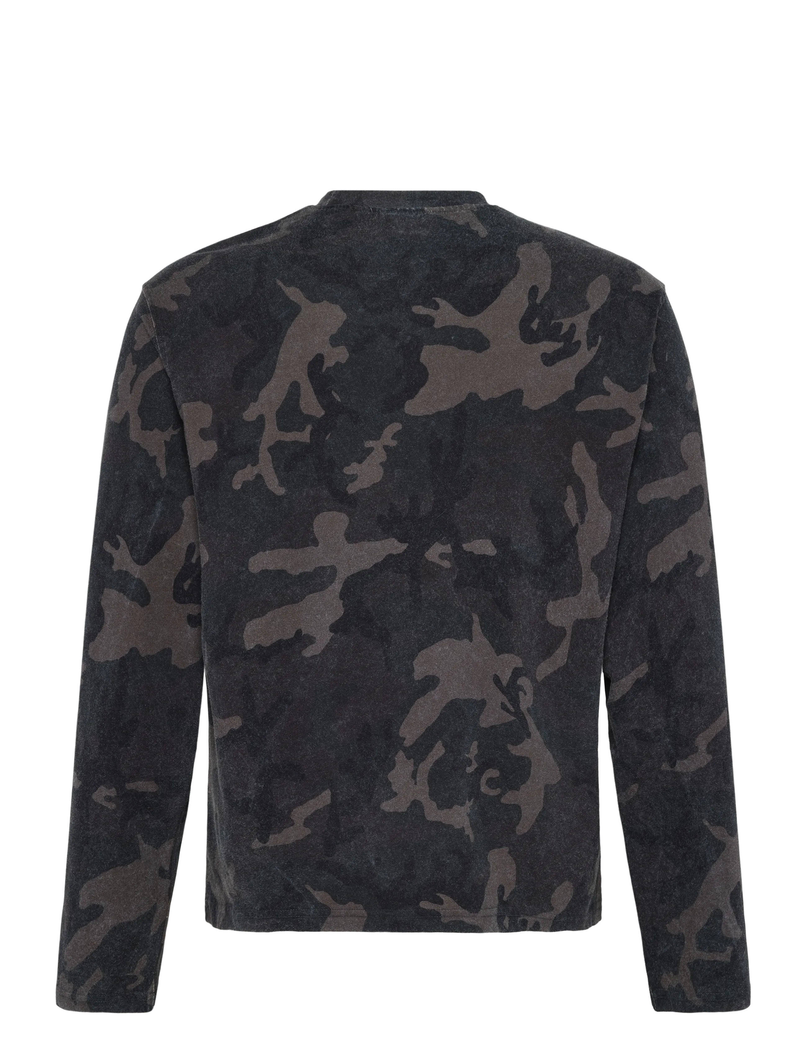 Weekday - Danya Printed LS T-shirt - camo - 1
