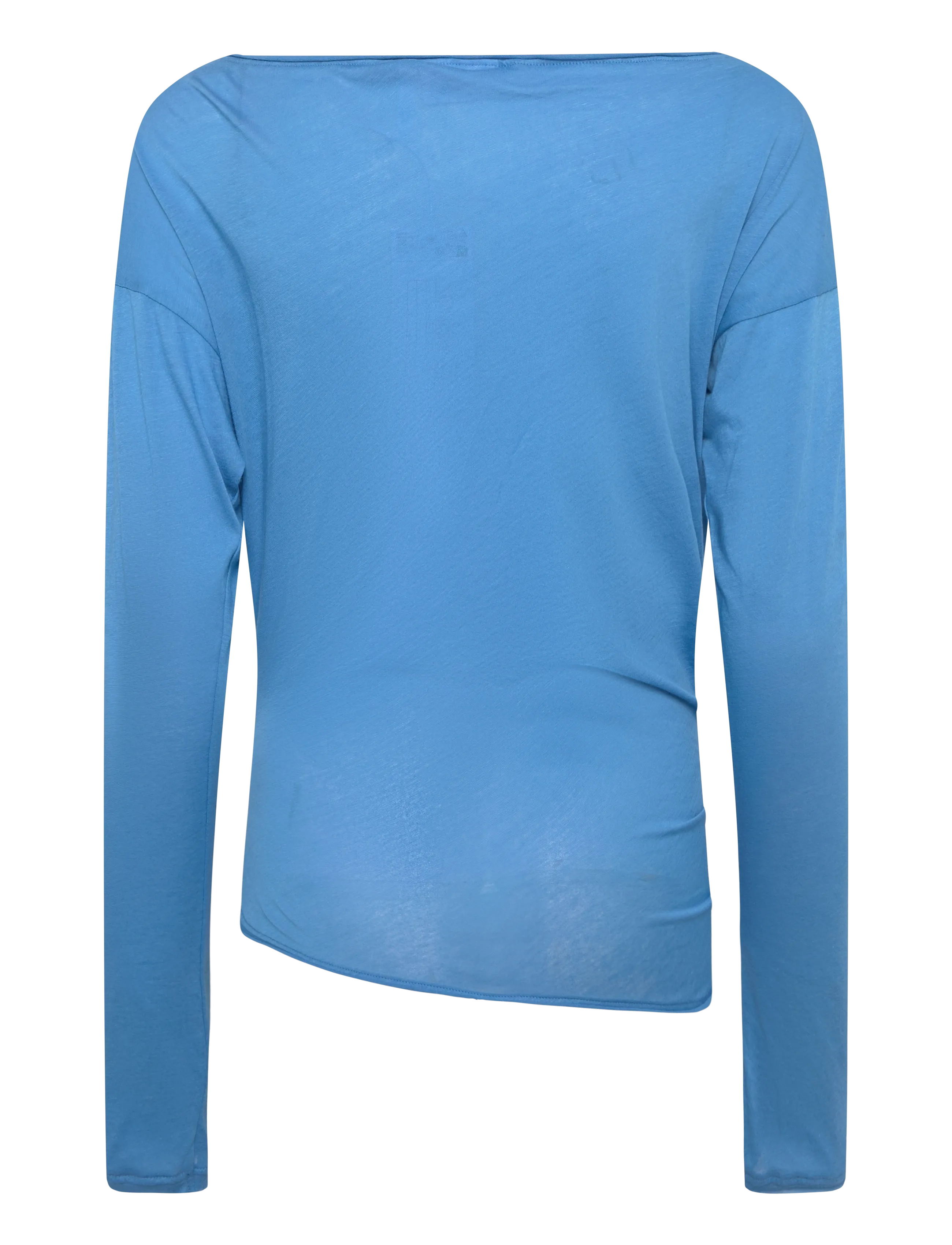 Weekday - Emma Off Shoulder LS - langärmlige tops - aqua blue - 1