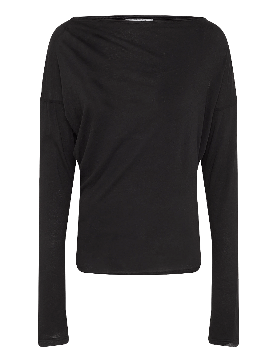 Weekday - Off Shoulder long-sleeve top - pikkade varrukatega topid - black - 0