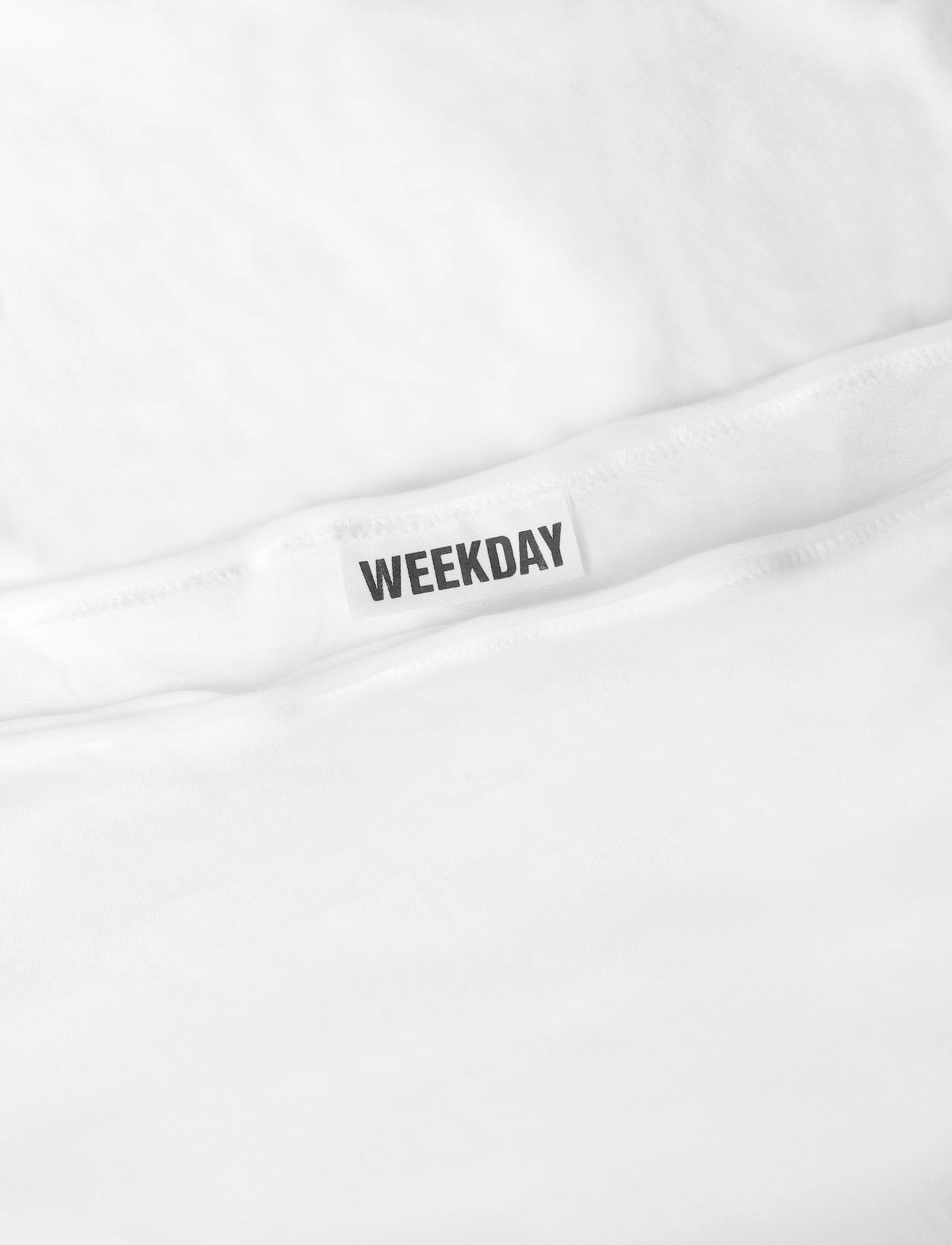 Weekday - Off Shoulder long-sleeve top - pikkade varrukatega topid - white - 2