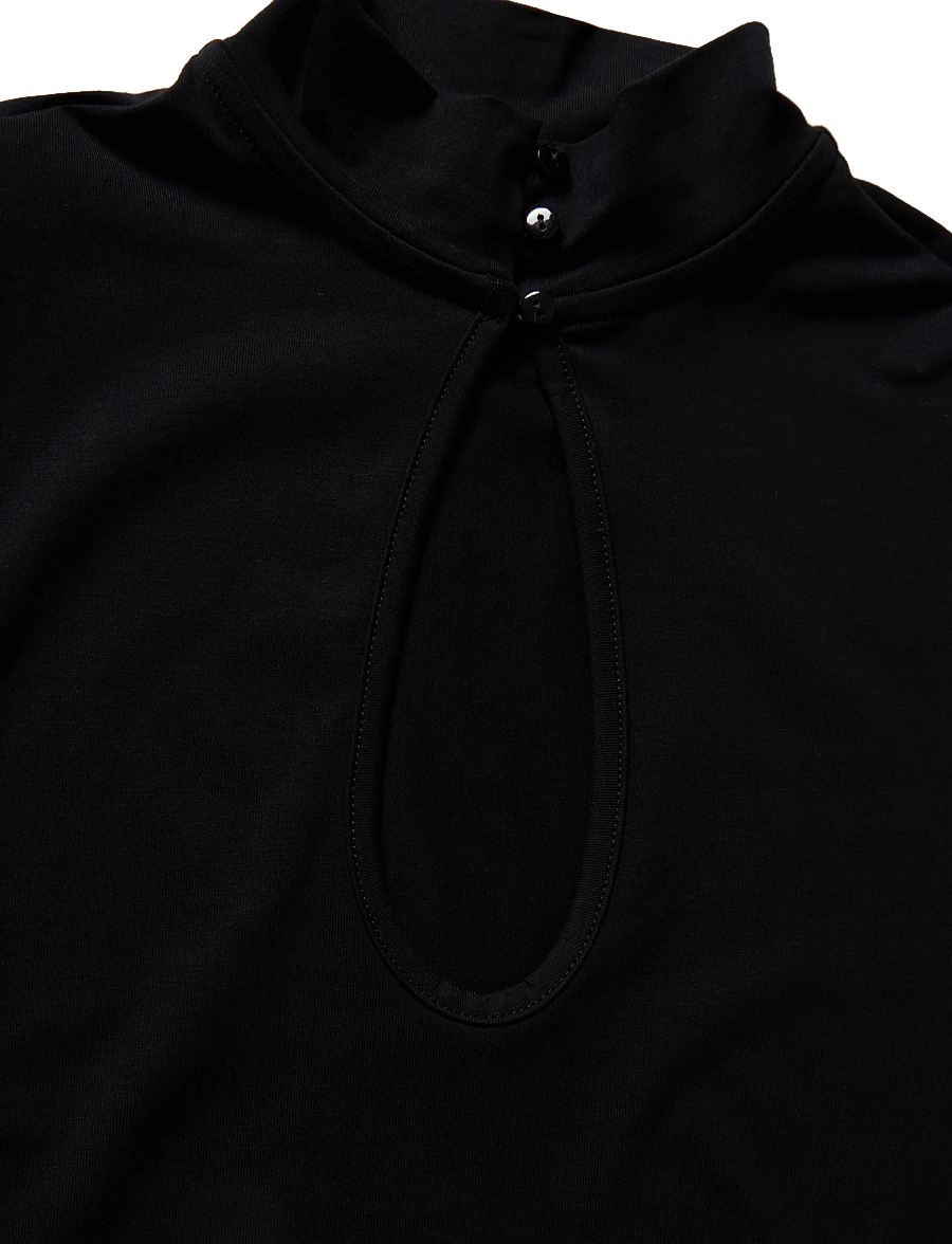 Weekday - Kimora Keyhole Top - Ärmellose tops - black - 2