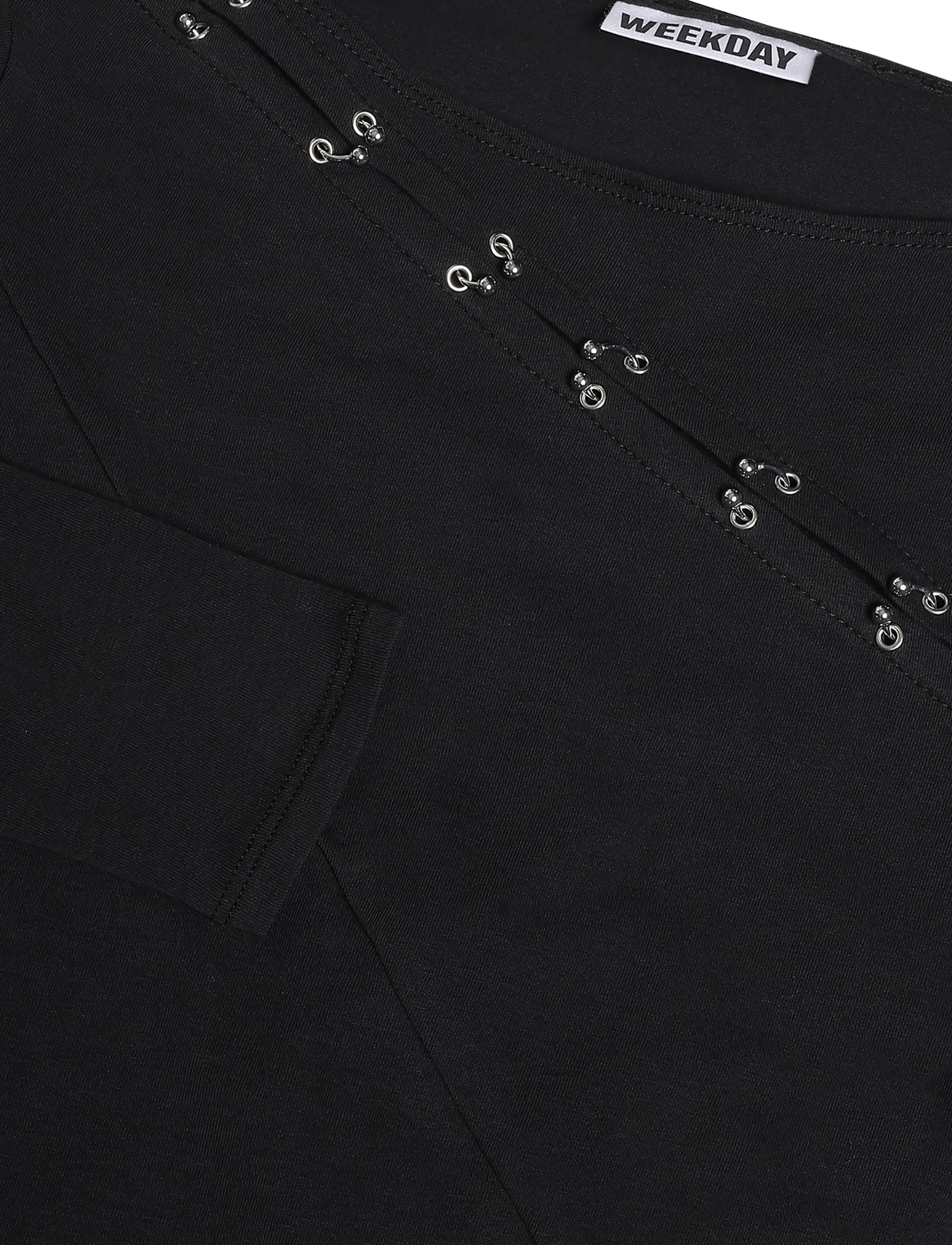 Weekday - Avril Piercing Longsleeve - black - 2