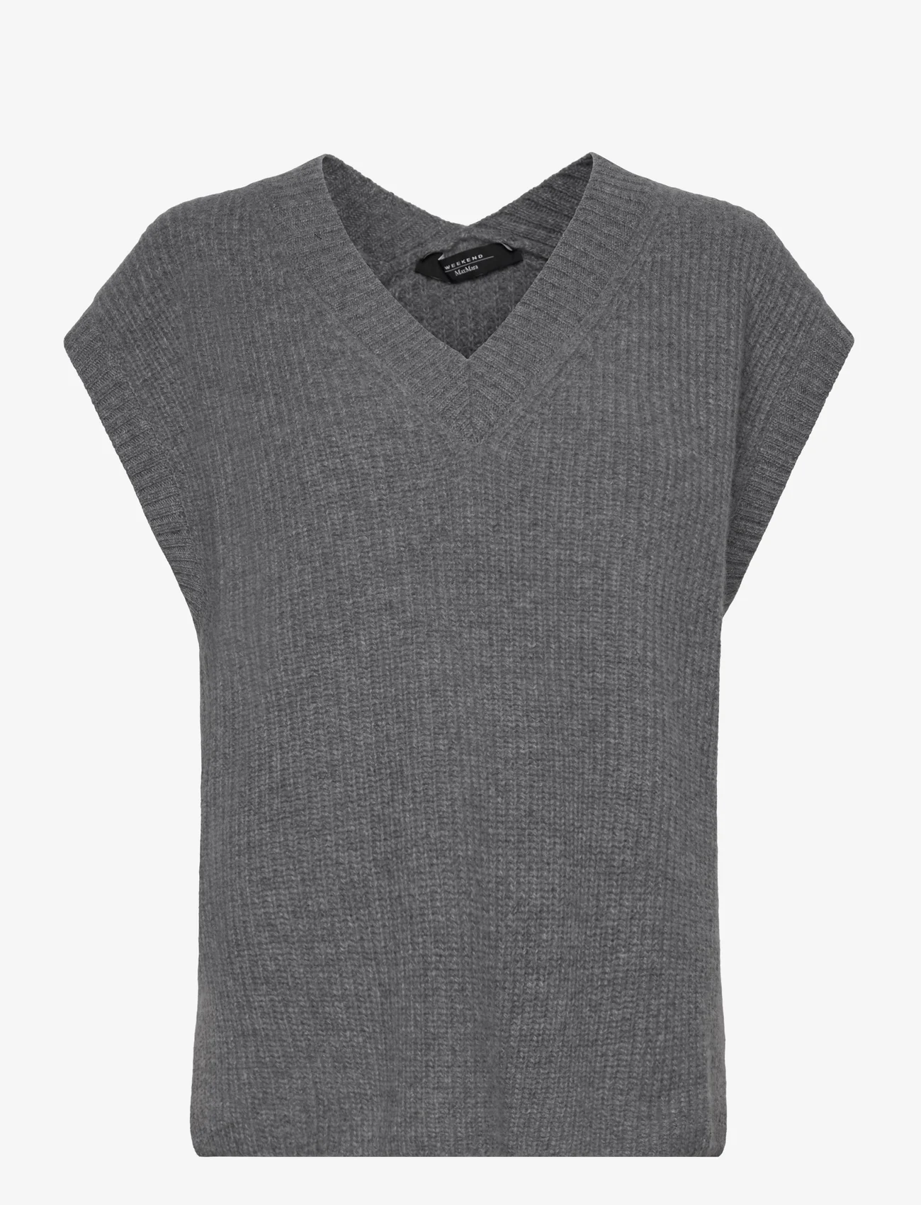 Weekend Max Mara - ALA - knitted vests - medium grey - 0