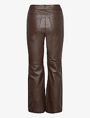 Weekend Max Mara - NECTAR - leather trousers - chocolate - 1