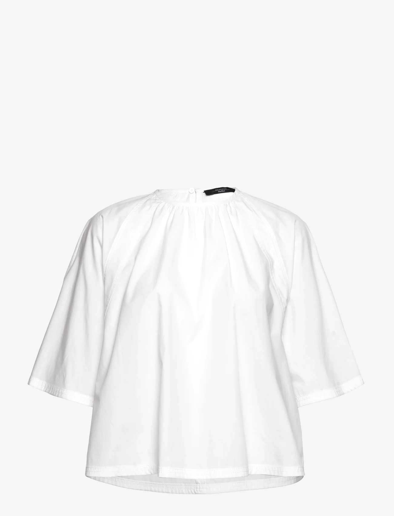 Weekend Max Mara - CRESPO - blouses à manches courtes - white - 0