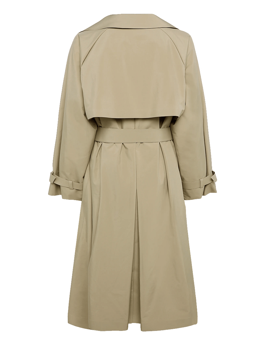 Weekend Max Mara - WKDFATTO - trenchcoats - beige bicolour - 1