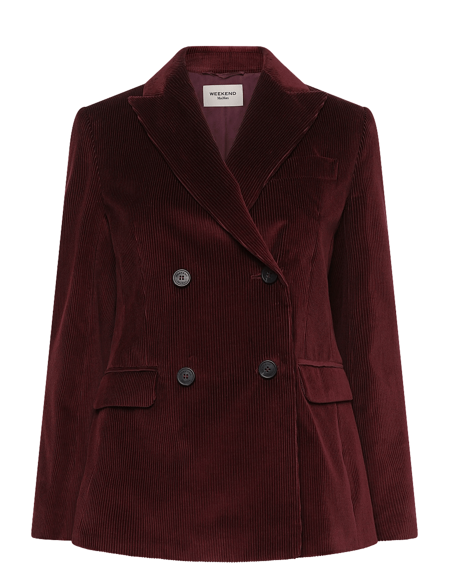 Weekend Max Mara - WKDKATANGA - zweireihige blazer - bordeaux - 1