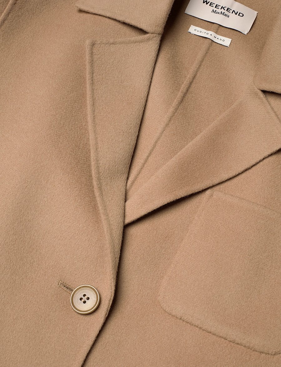 Weekend Max Mara - WKDPELOTA - cropped-blazer - camel - 2