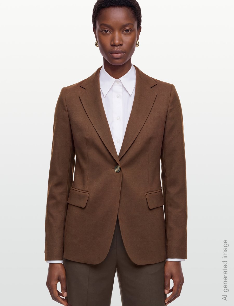 Weekend Max Mara - WKDASTA - single breasted blazers - cocoa - 3