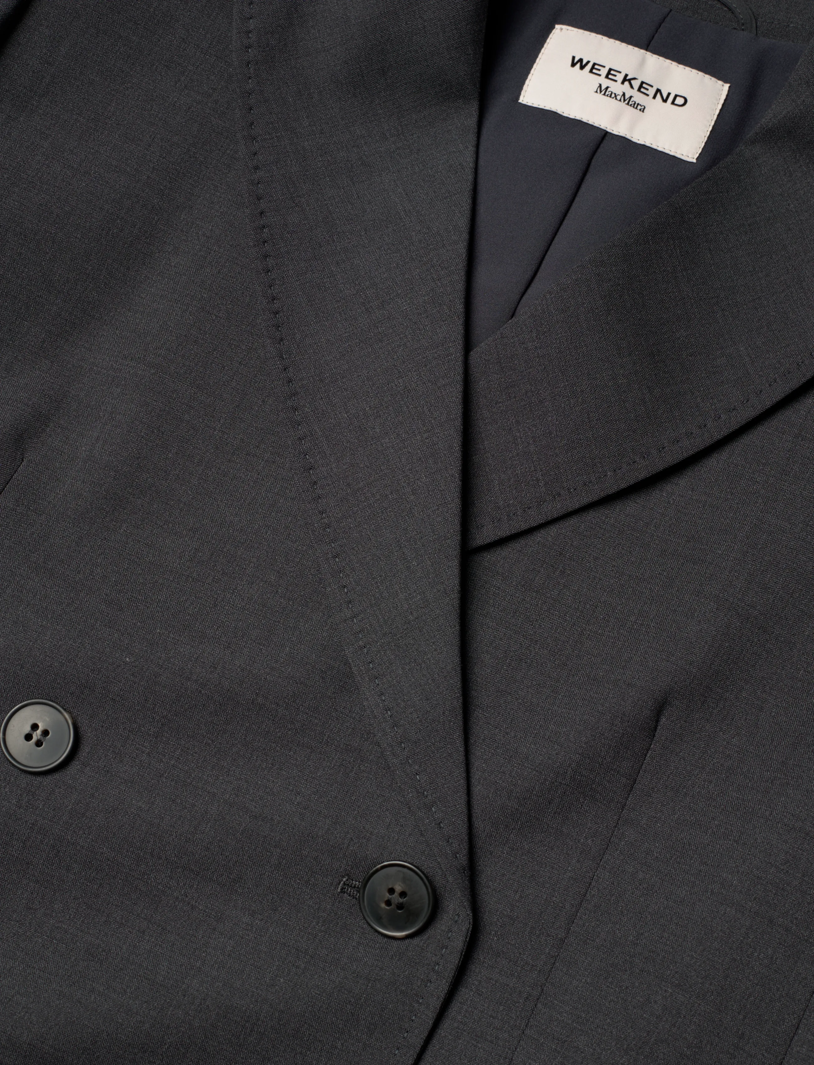 Weekend Max Mara - WKDORNATI - kaherealised pintsakud - dark grey - 2