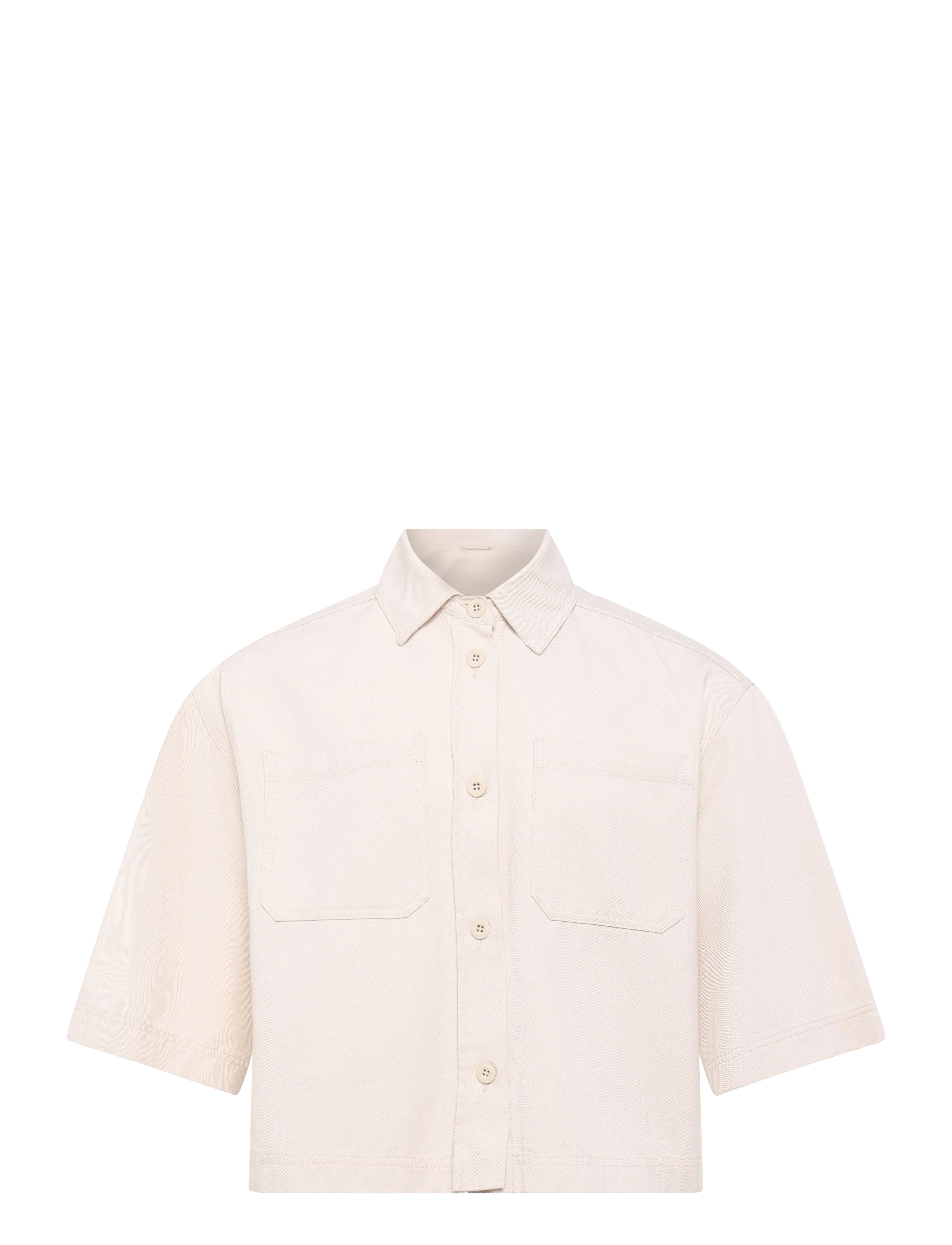 Weekend Max Mara WKDTERRA - Lühikesed topid - ECRU / cream