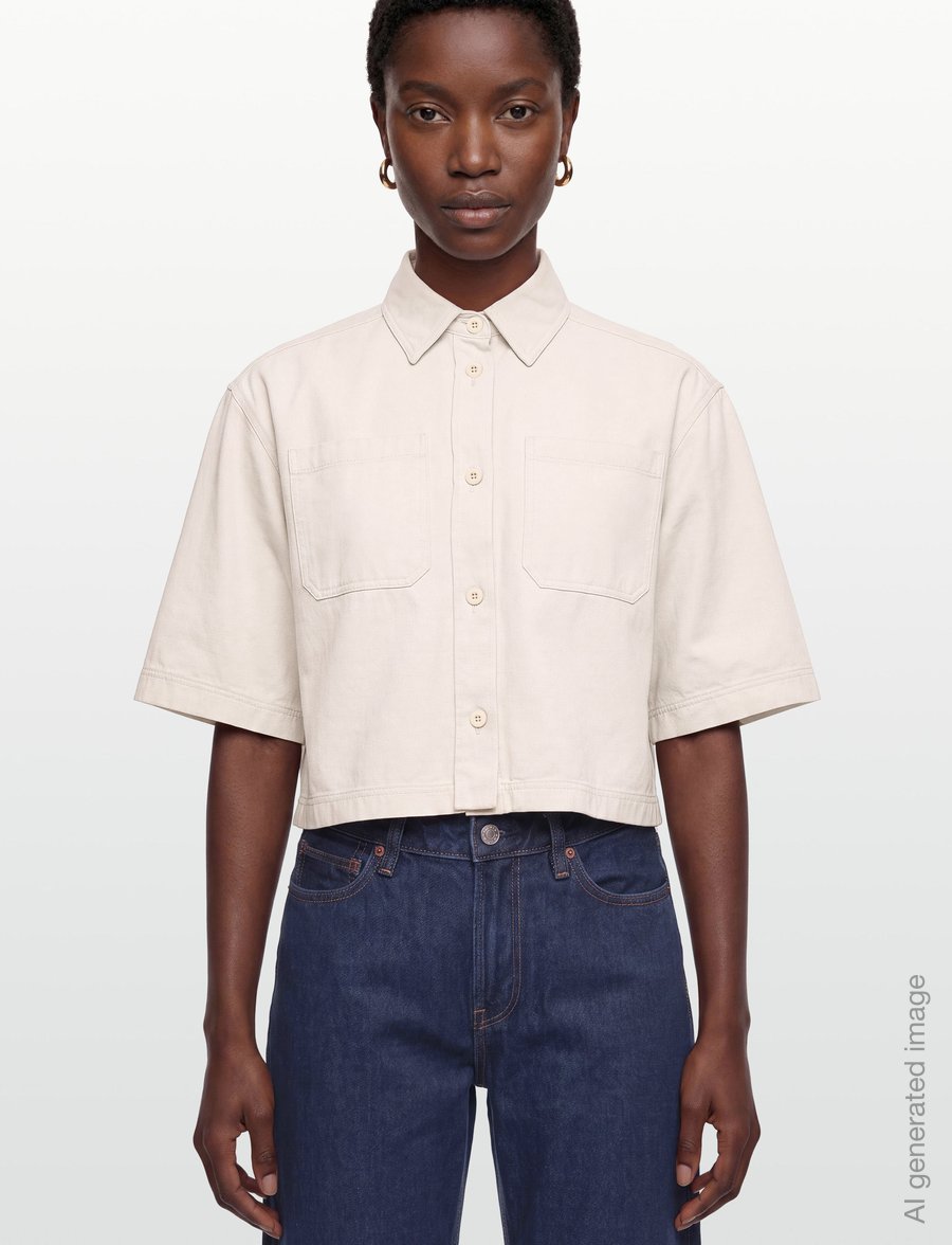Weekend Max Mara - WKDTERRA - crop tops - ecru - 3