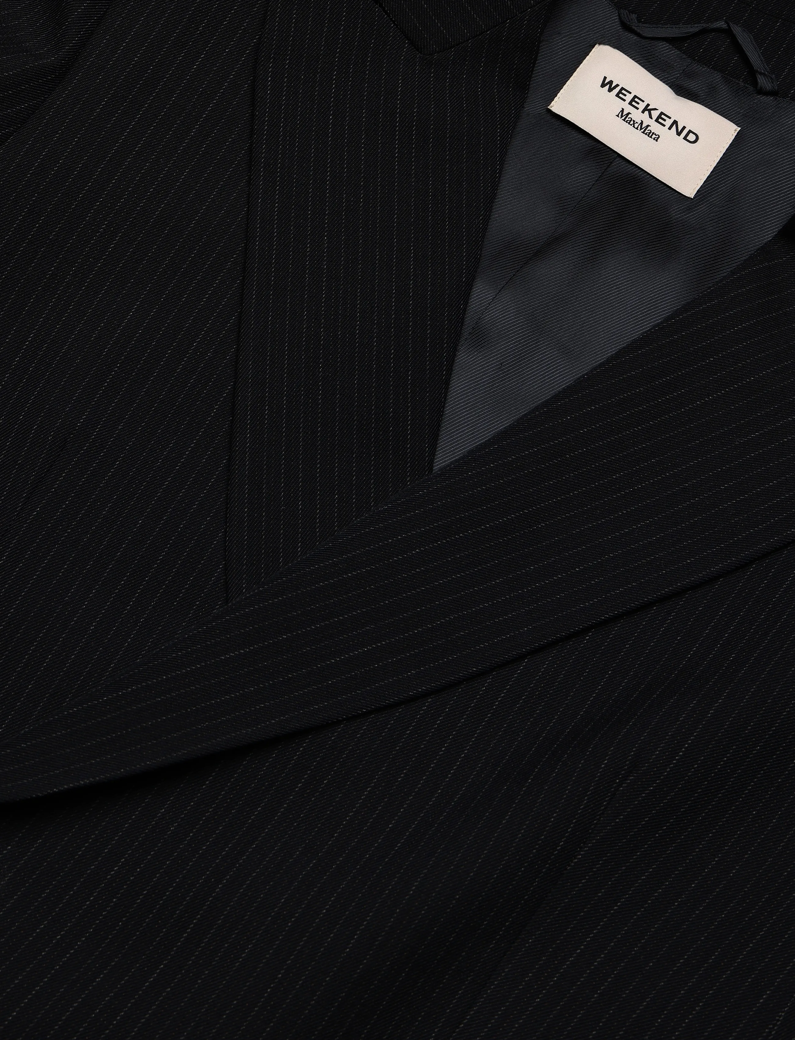 Weekend Max Mara - WKDCANAPA - zweireihige blazer - navy pinstripes - 2
