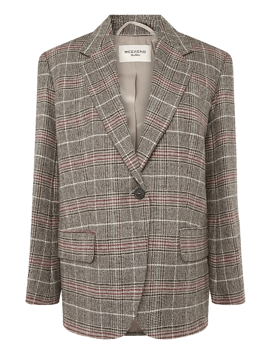Weekend Max Mara - WKDFEBO - enkeltradede blazere - camel galles - 0