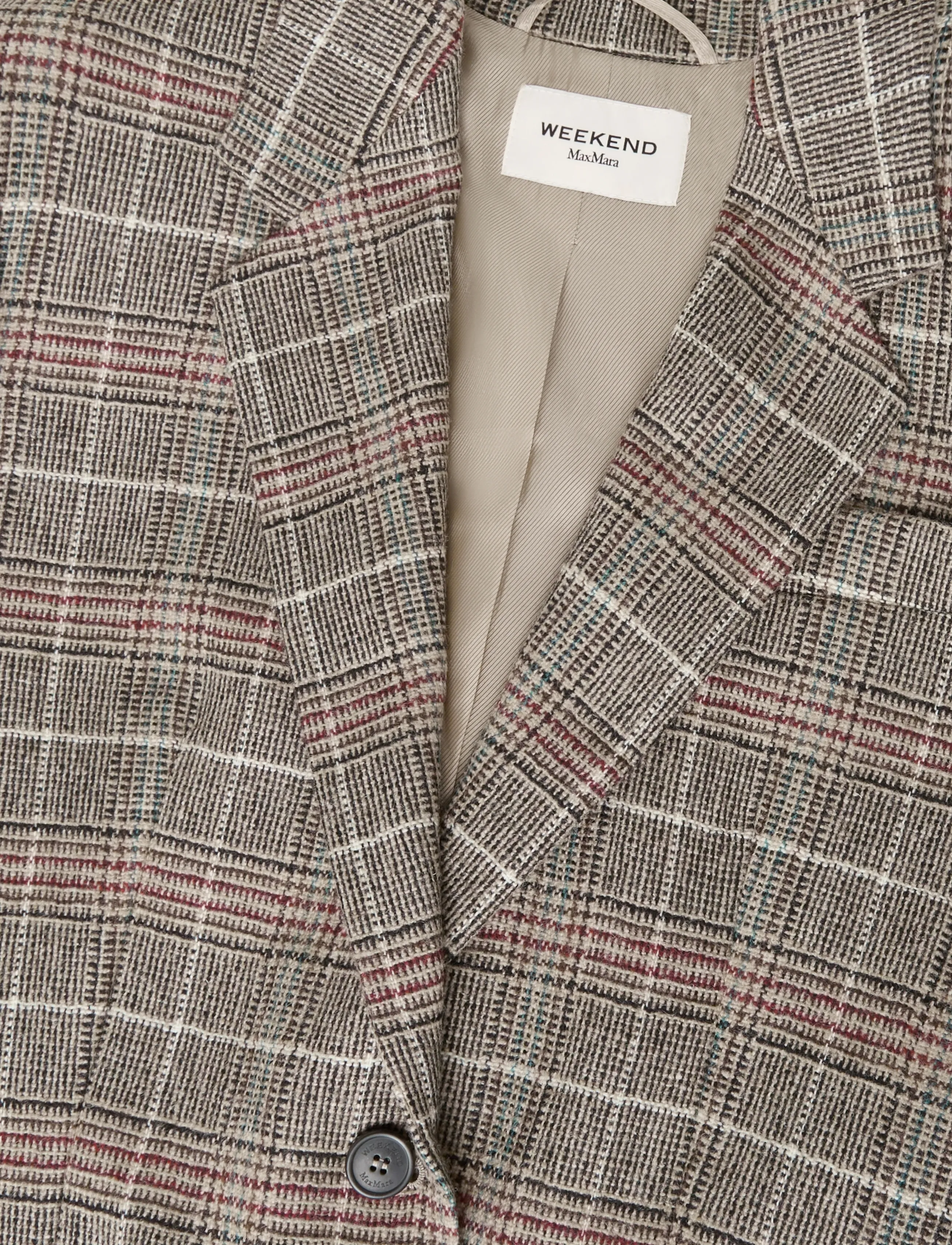 Weekend Max Mara - WKDFEBO - enkeltradede blazere - camel galles - 2