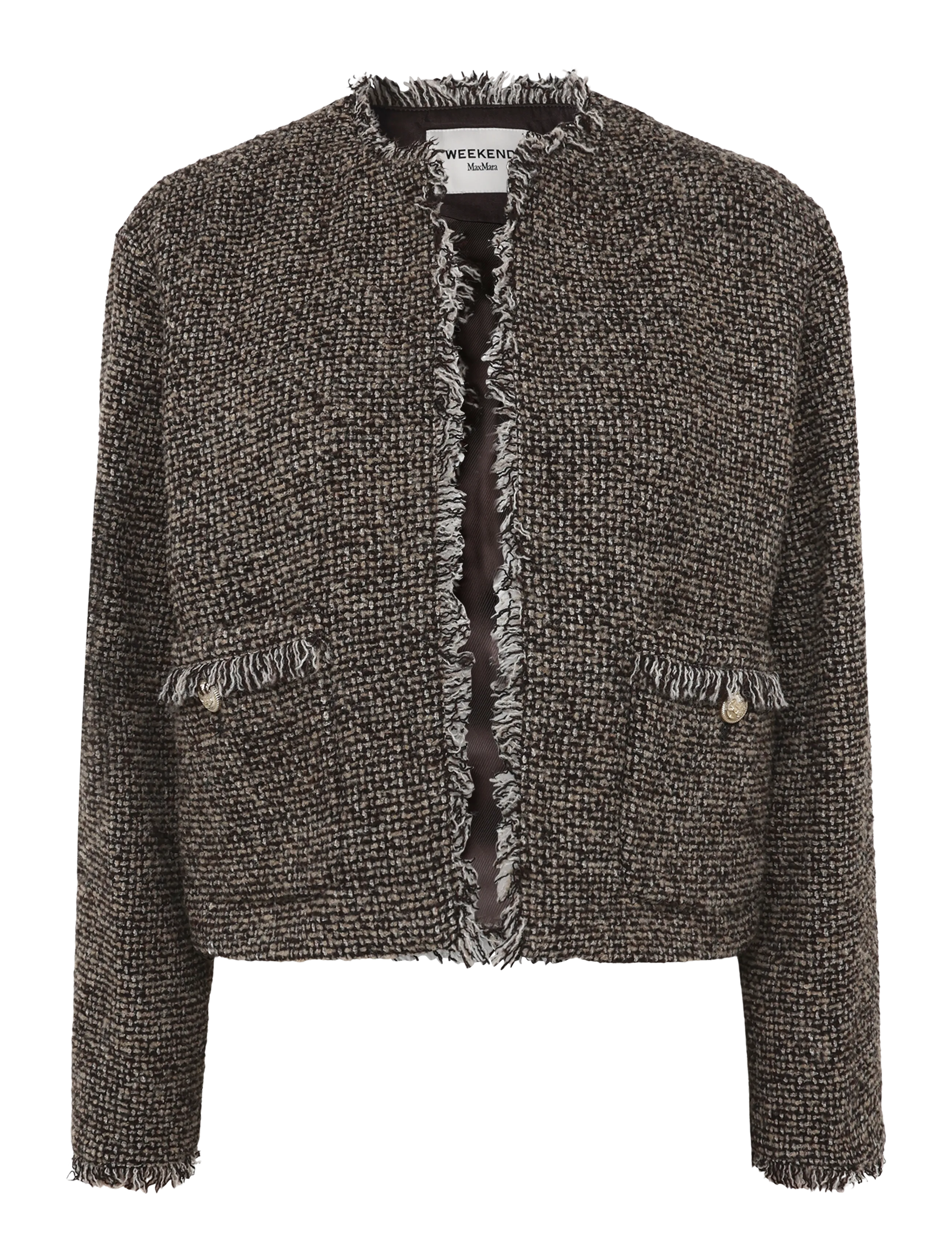 Weekend Max Mara WKDVENTO - Moetrendid - BROWN TWEED / brown