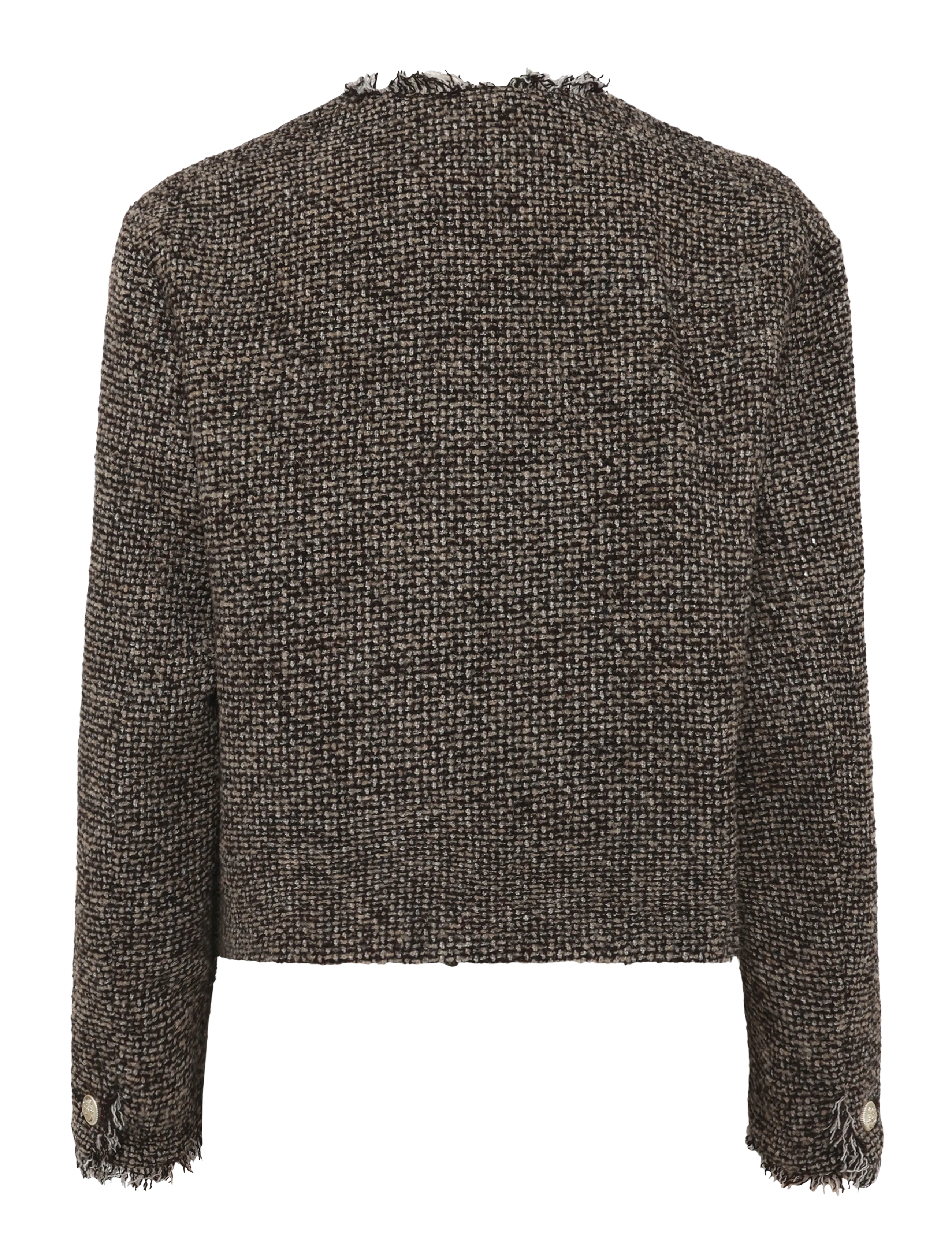 Weekend Max Mara - WKDVENTO - villased jakid - brown tweed - 1