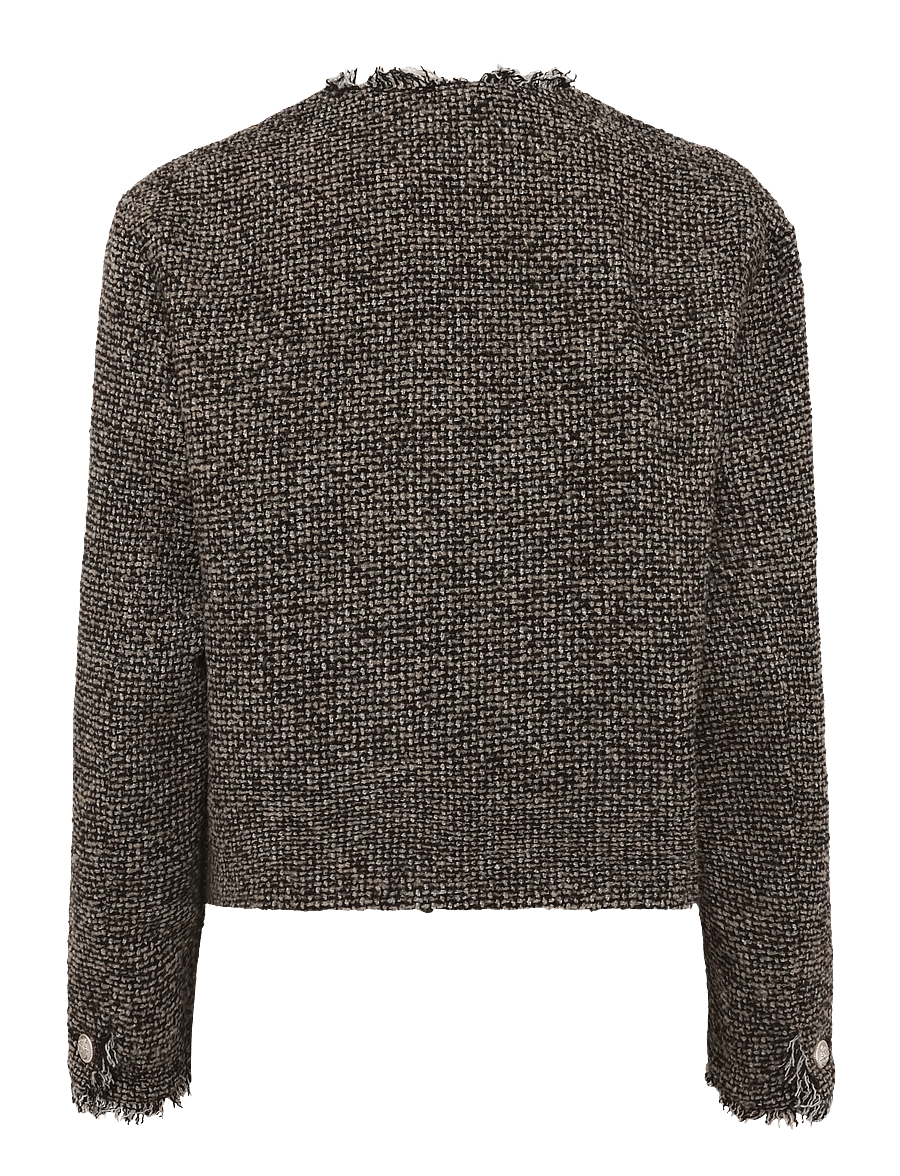 Weekend Max Mara - WKDVENTO - villased jakid - brown tweed - 1