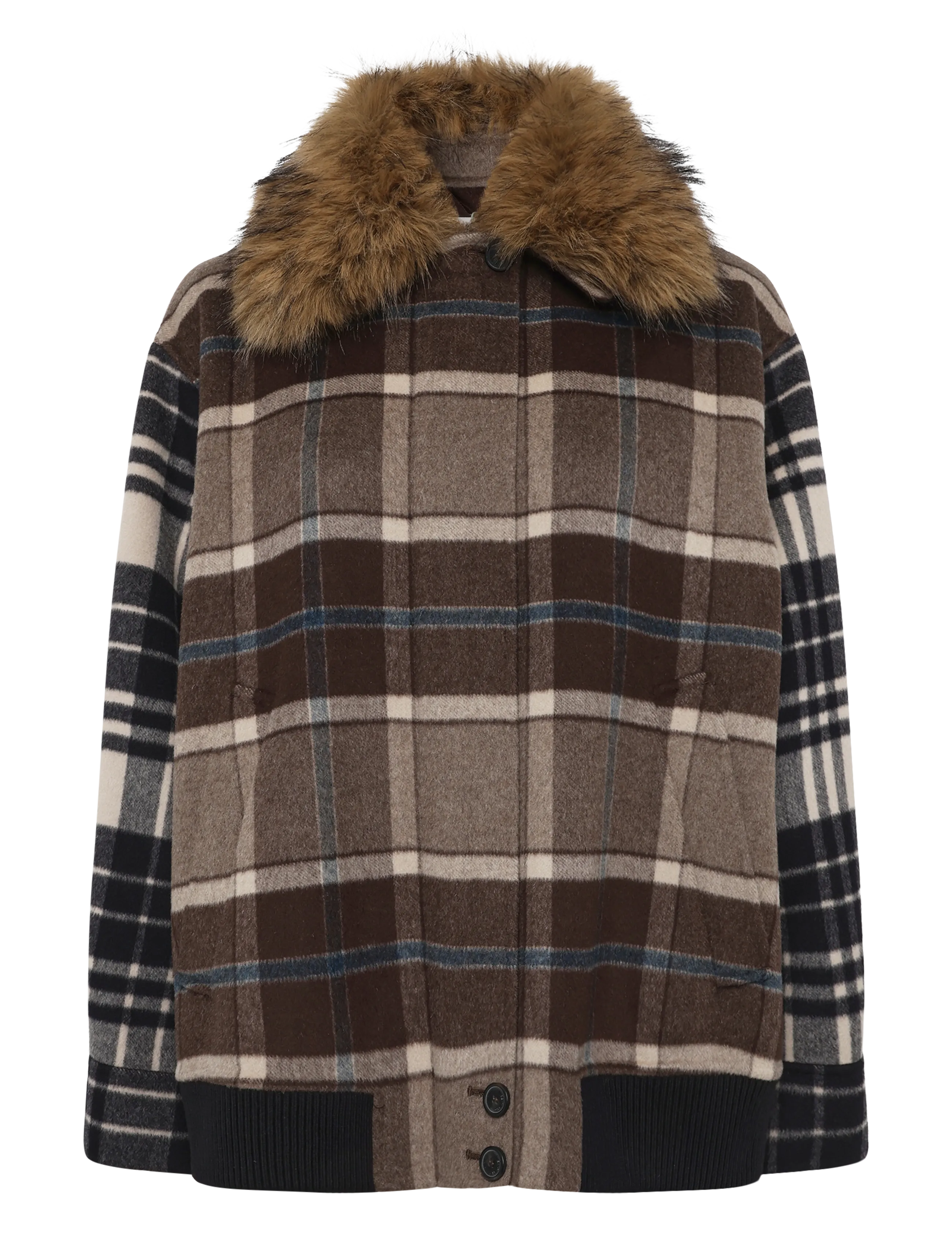 Weekend Max Mara WKDDIVINA - Modetrends - BROWN MEDIUM CHECK / brown