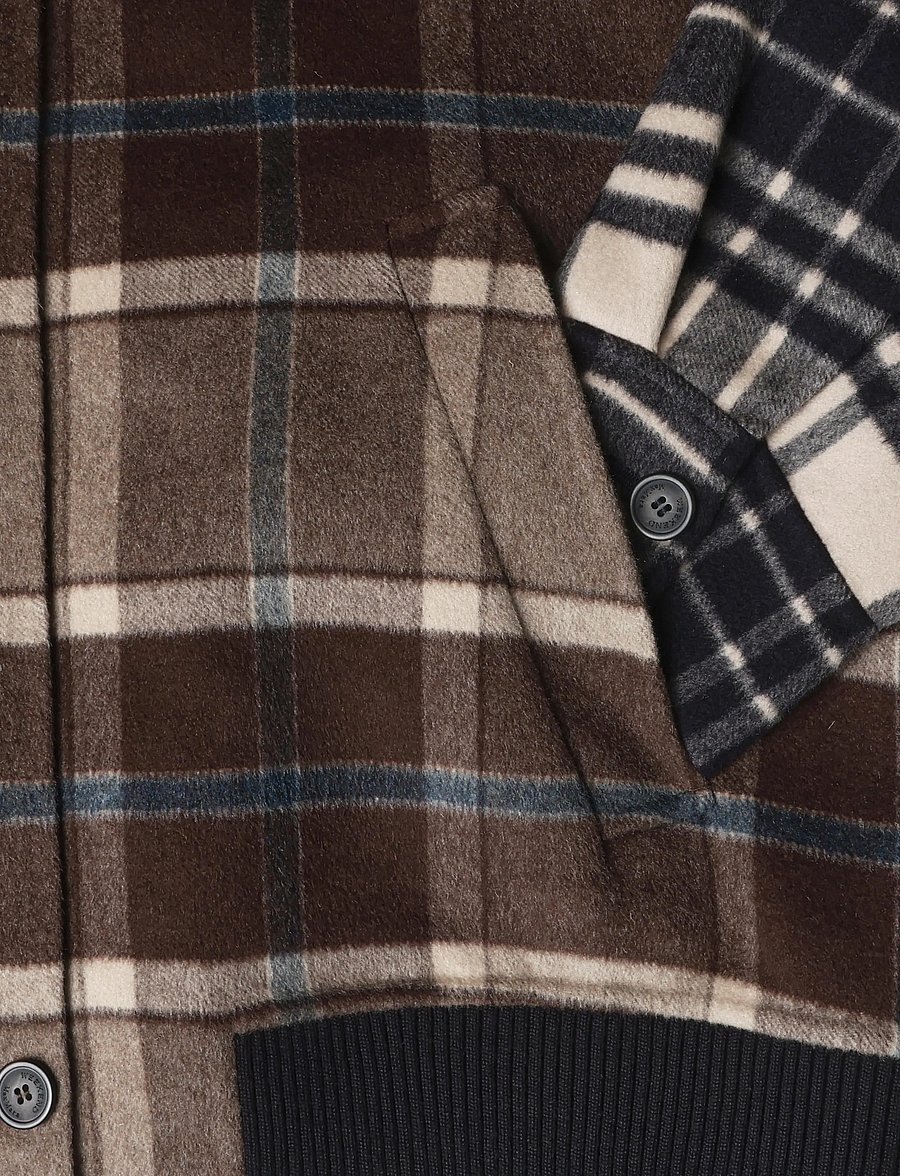 Weekend Max Mara - WKDDIVINA - bomberjacken - brown medium check - 3
