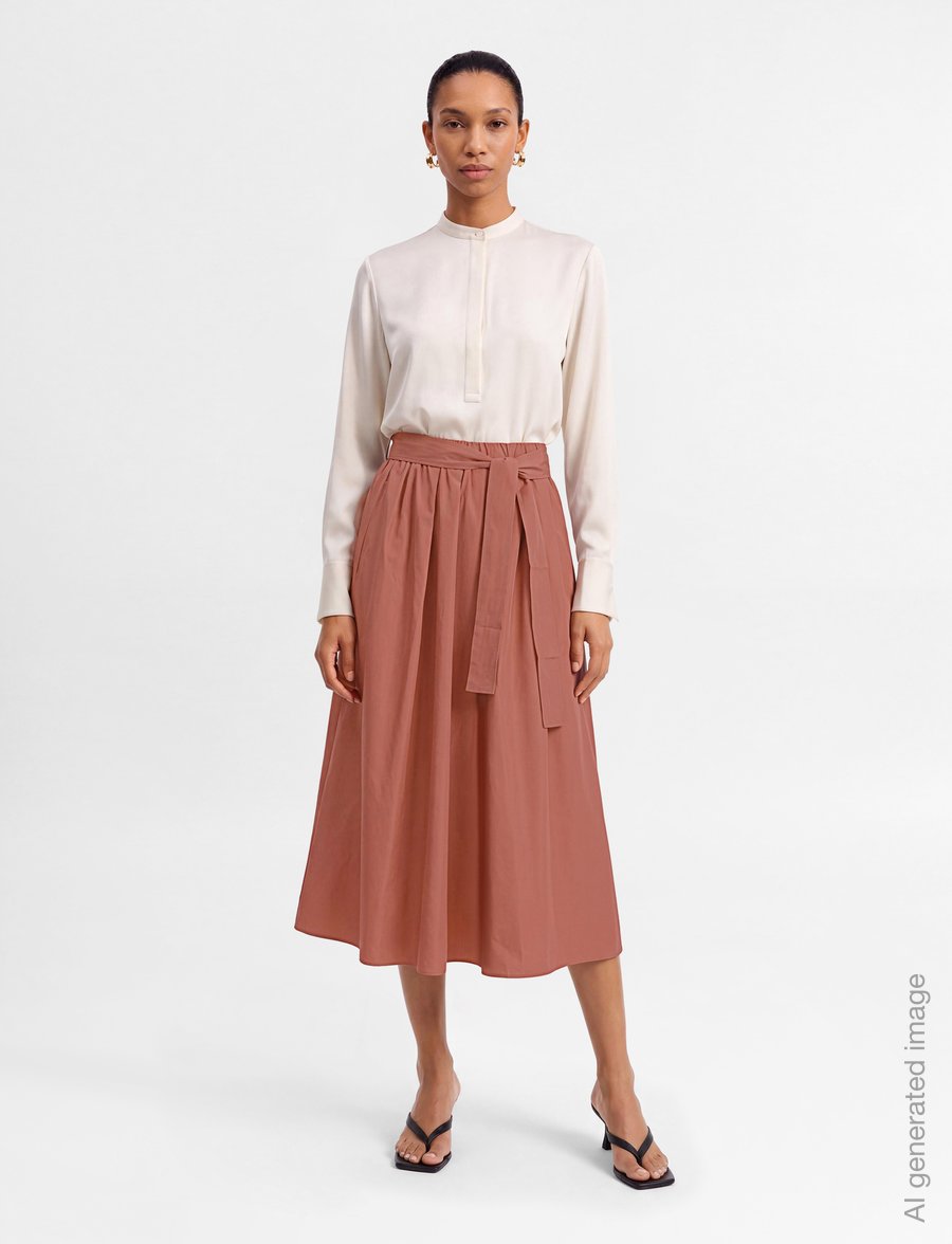 Weekend Max Mara - WKDALPACA - maxikjolar - terra cotta - 0