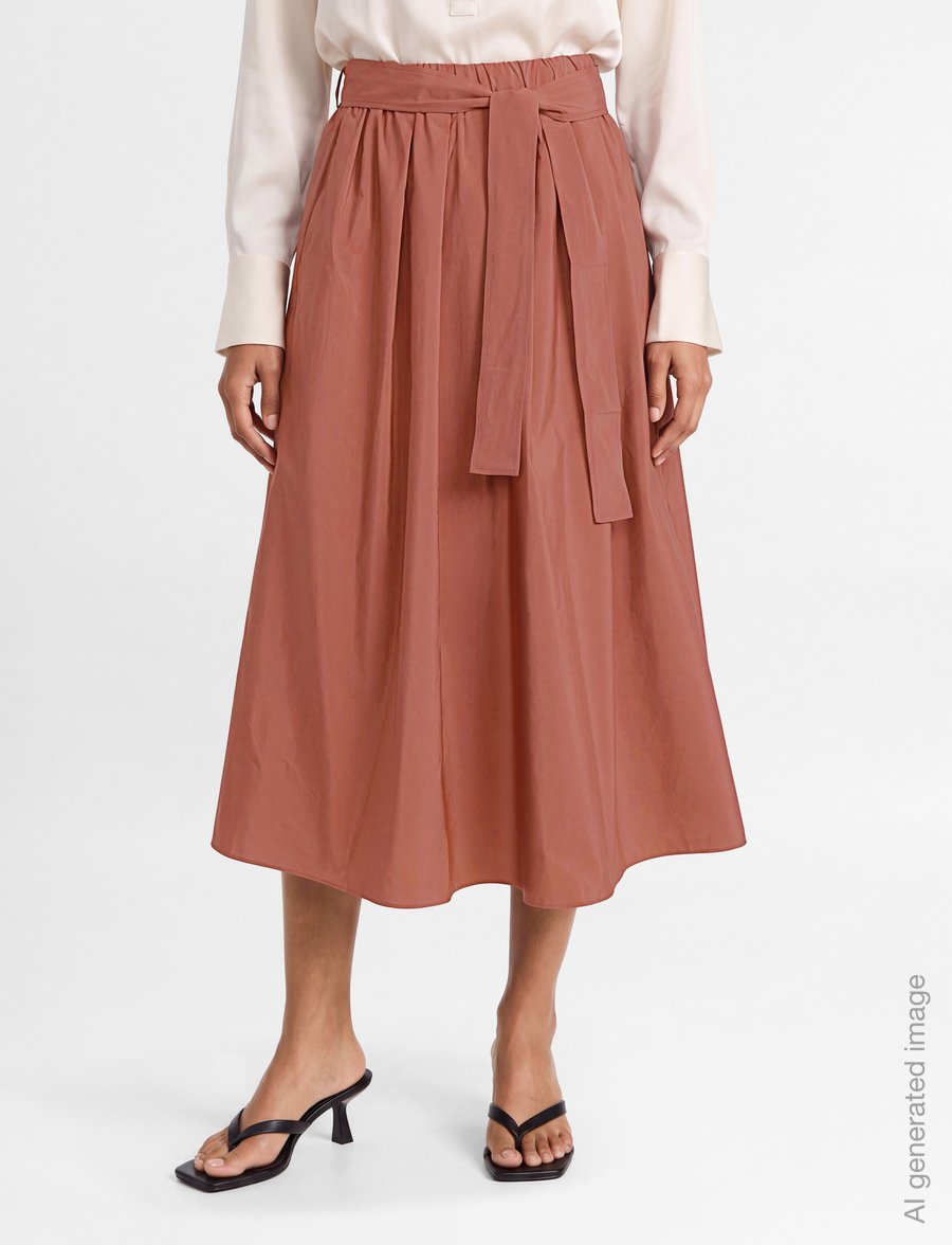Weekend Max Mara - WKDALPACA - maxikjolar - terra cotta - 3