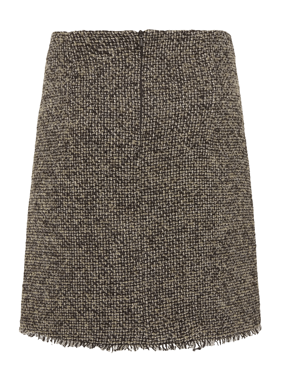 Weekend Max Mara - WKDABETAIA - short skirts - brown tweed - 1