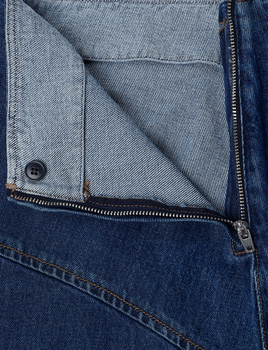 Weekend Max Mara - WKDMEANDRO - jeanskjolar - navy medium used - 2