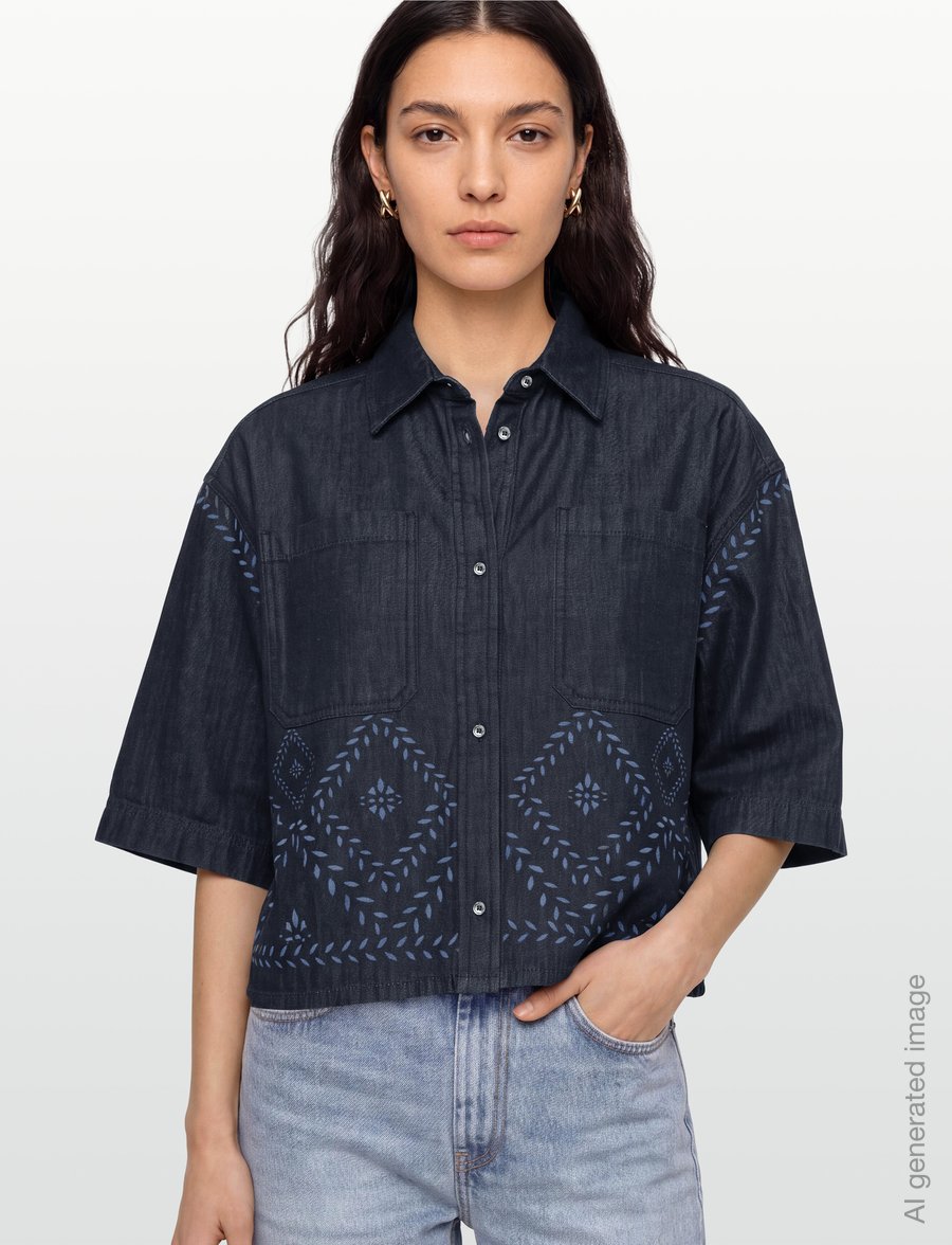 Weekend Max Mara - WKDALARE - koszule dżinsowe - navy denim - 3