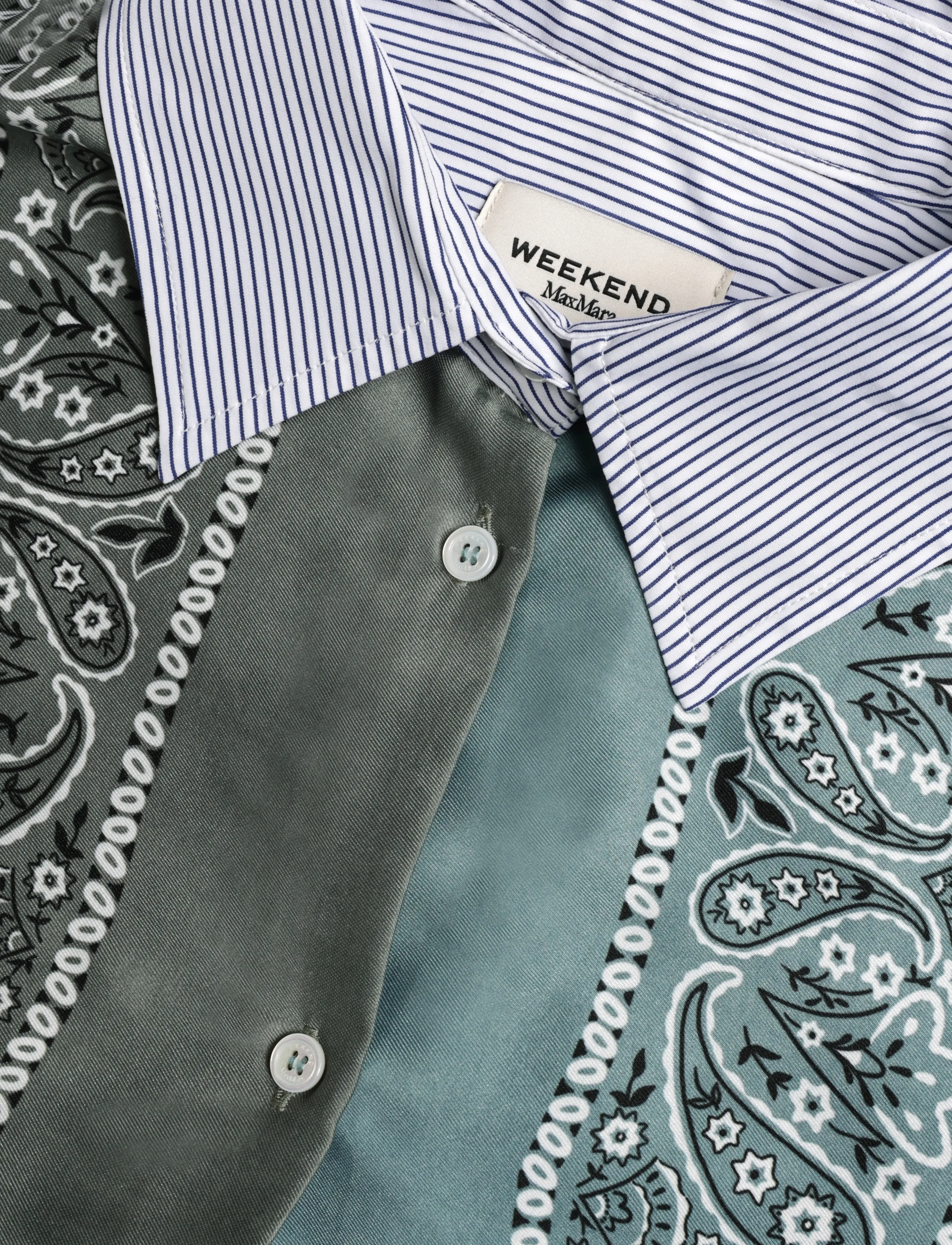 Weekend Max Mara - WKDAIRONE - langærmede skjorter - kaki foulard - 2