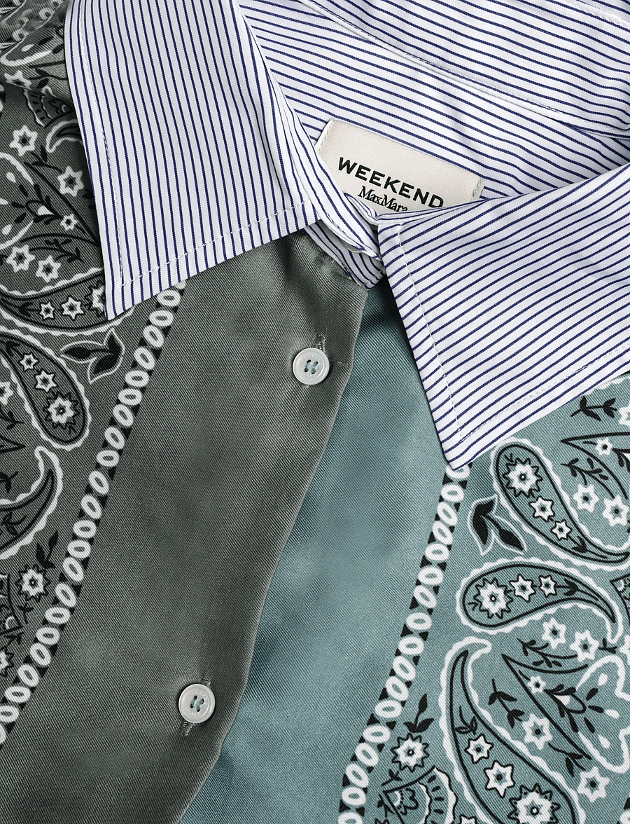 Weekend Max Mara - WKDAIRONE - langærmede skjorter - kaki foulard - 2