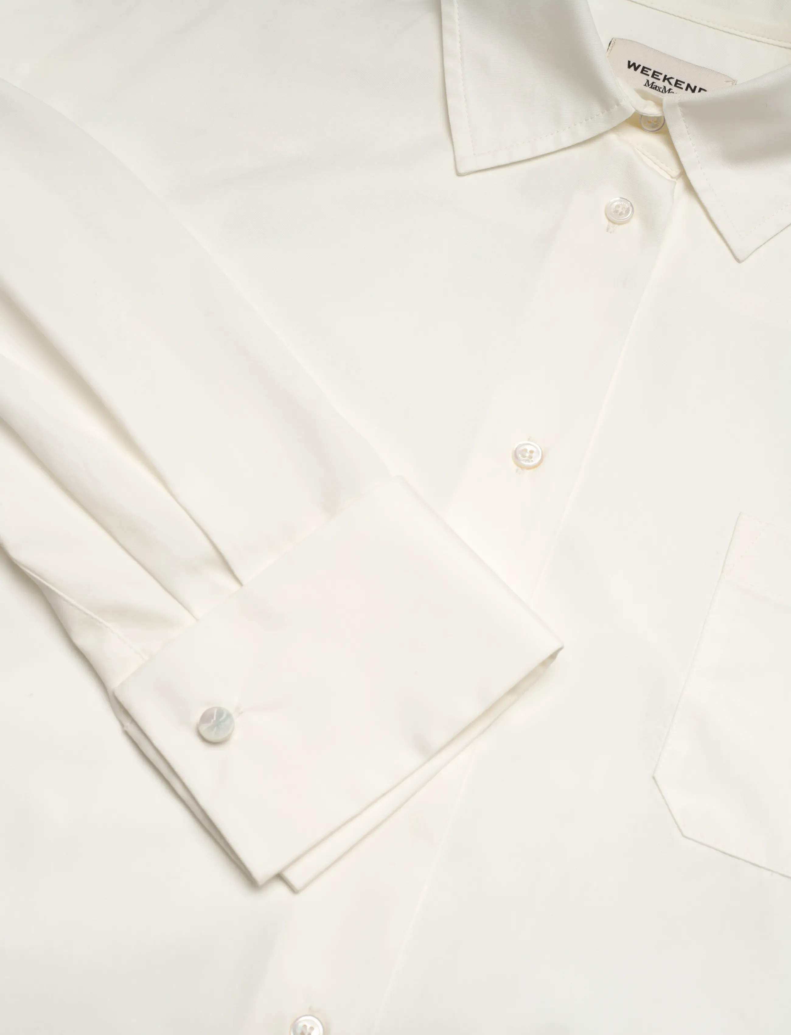 Weekend Max Mara - WKDOVATTA - langærmede skjorter - white - 2