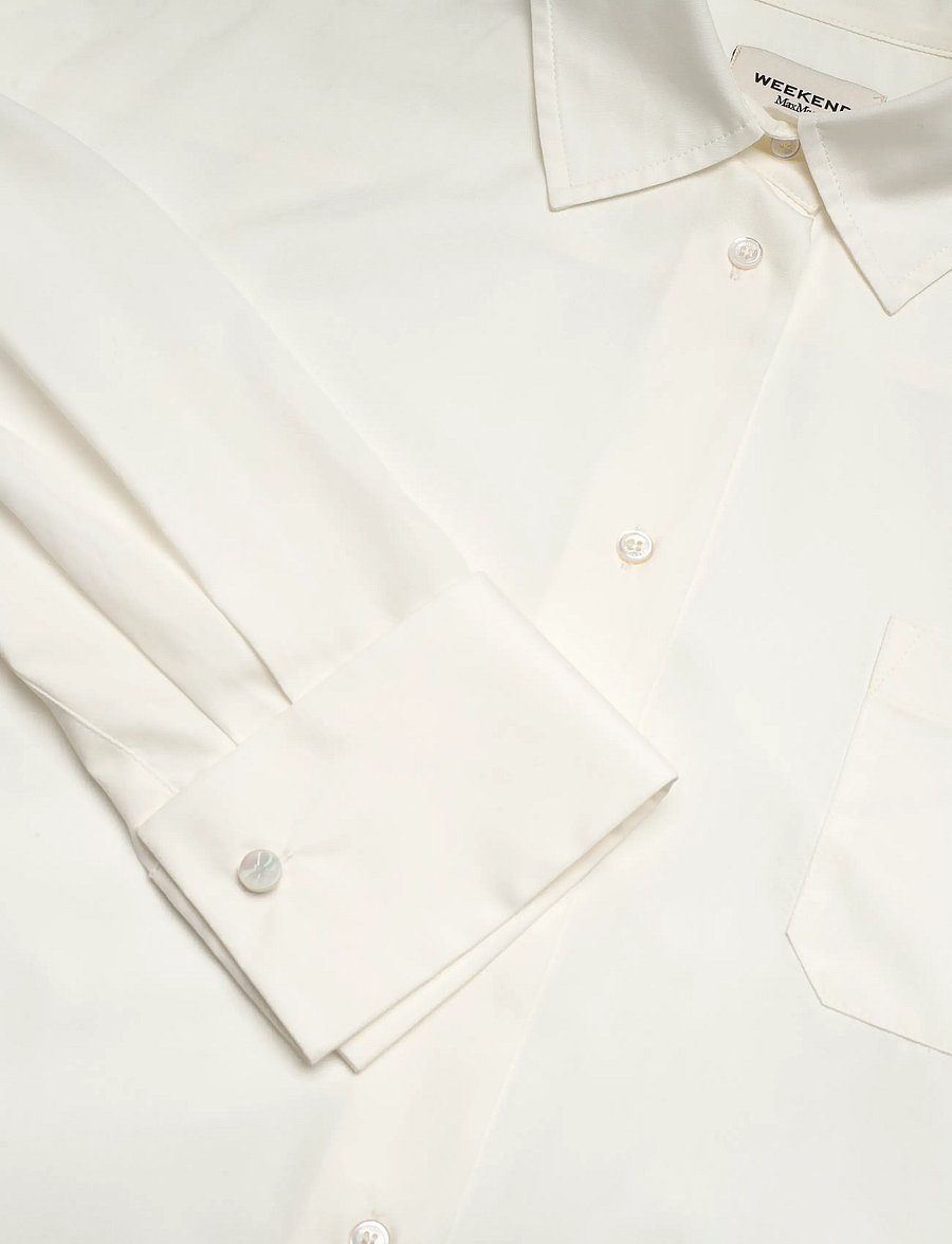 Weekend Max Mara - WKDOVATTA - langærmede skjorter - white - 2