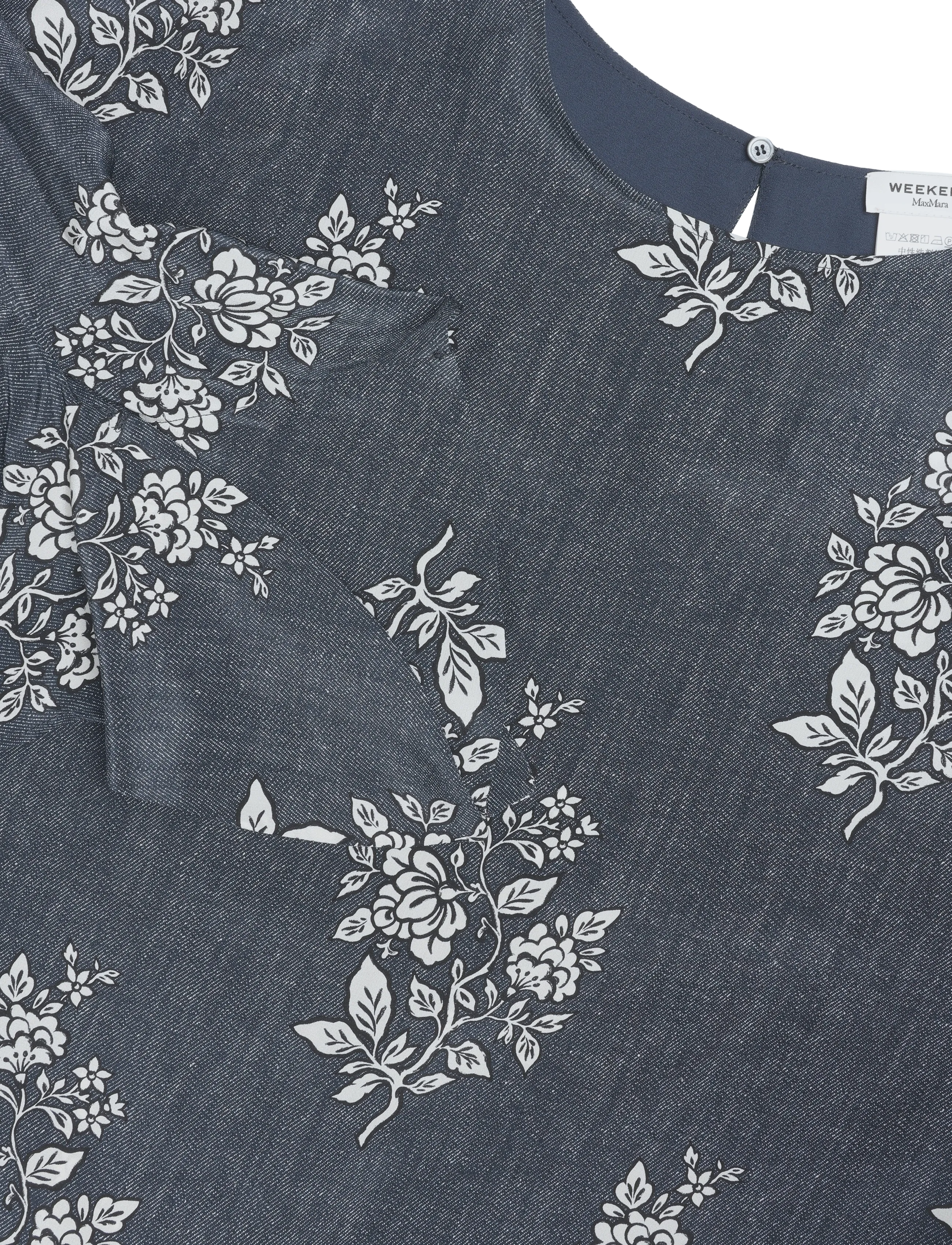 Weekend Max Mara - WKDADONE - kortærmede bluser - navy flowers - 5