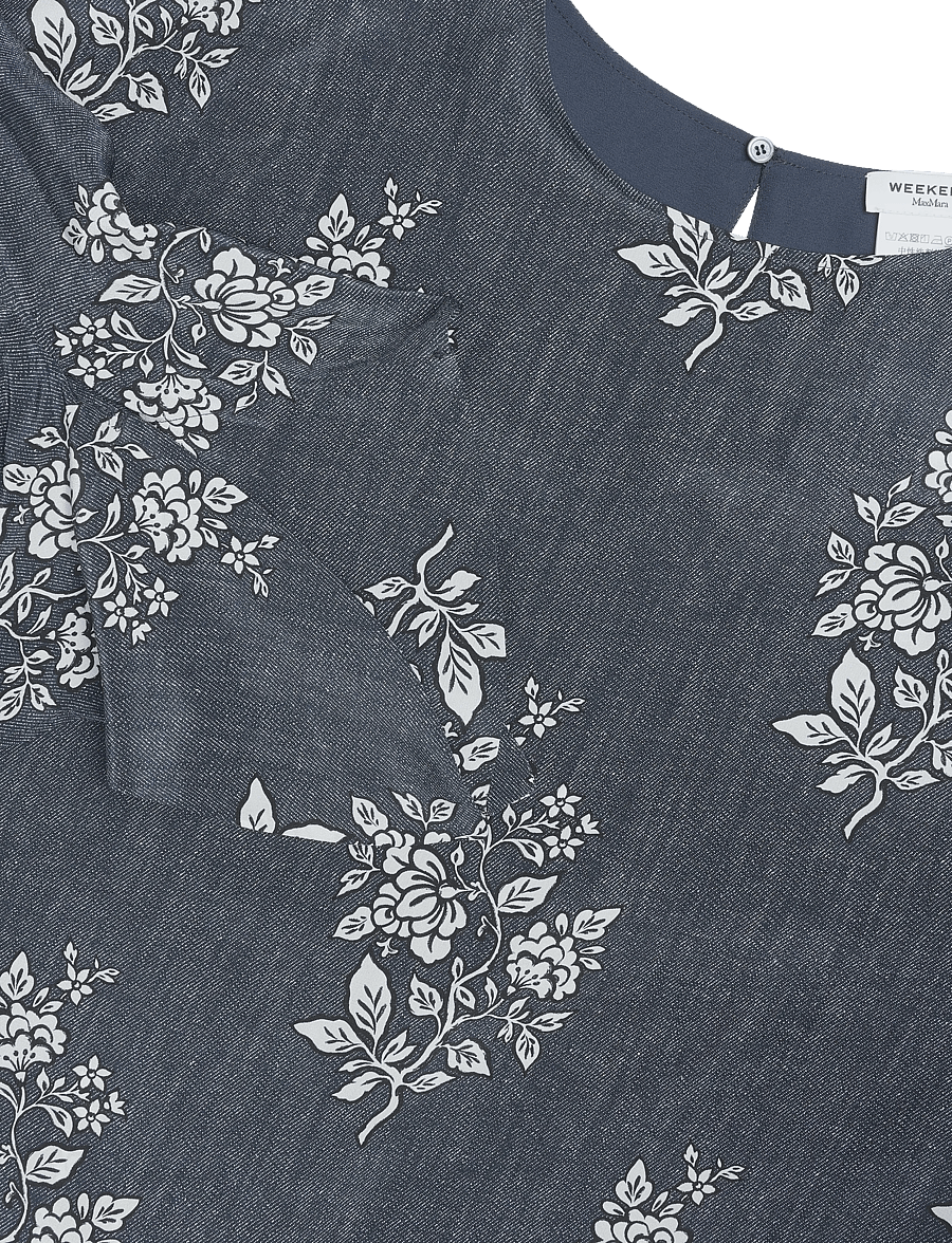 Weekend Max Mara - WKDADONE - kortærmede bluser - navy flowers - 5