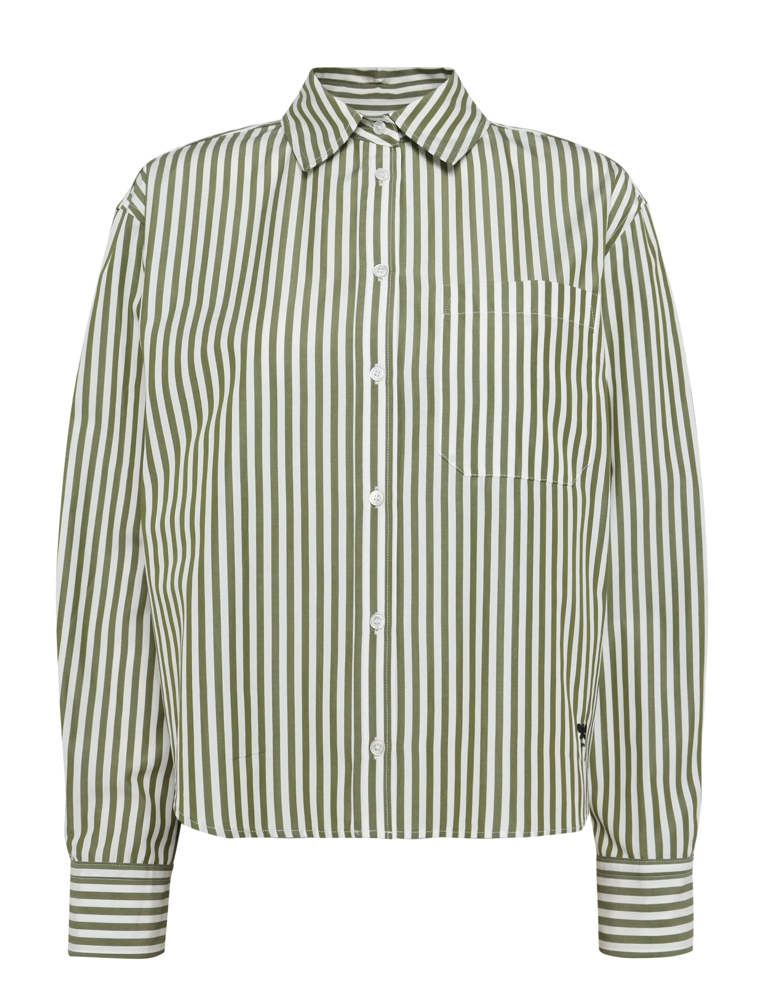 Weekend Max Mara WKDPANETTO - Weekend Max Mara - GREEN FINE STRIPE / green