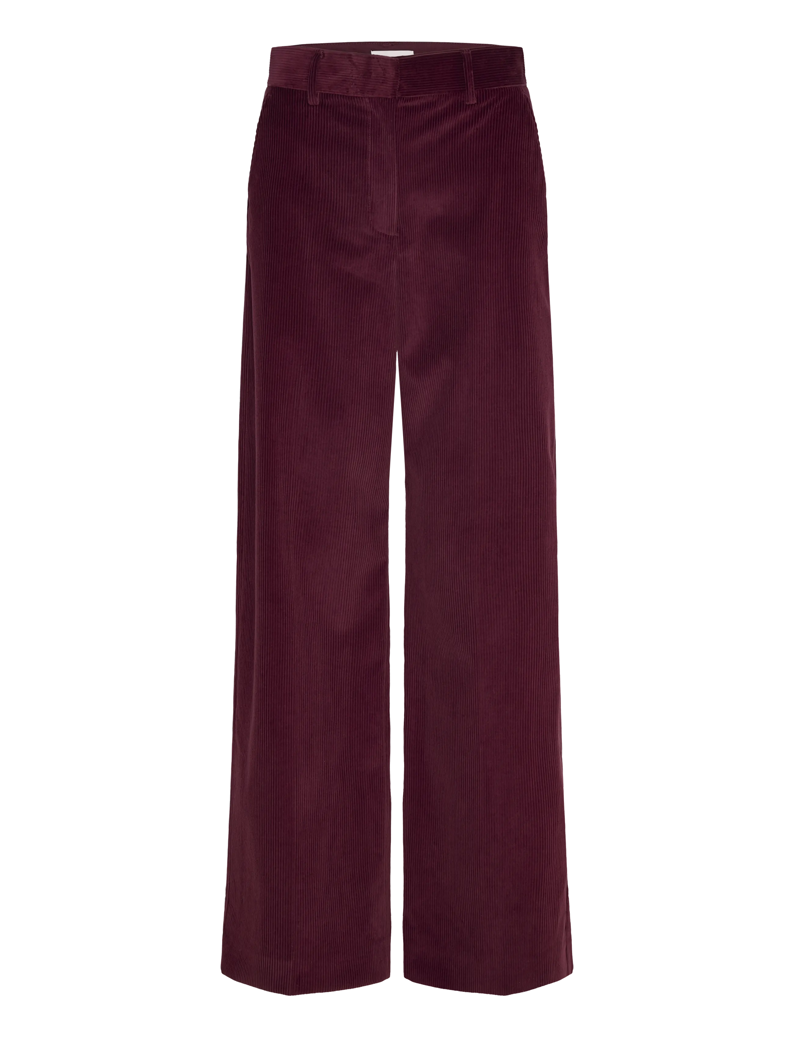 Weekend Max Mara WKDTANIA - Fløjlsbukser - BORDEAUX / burgundy