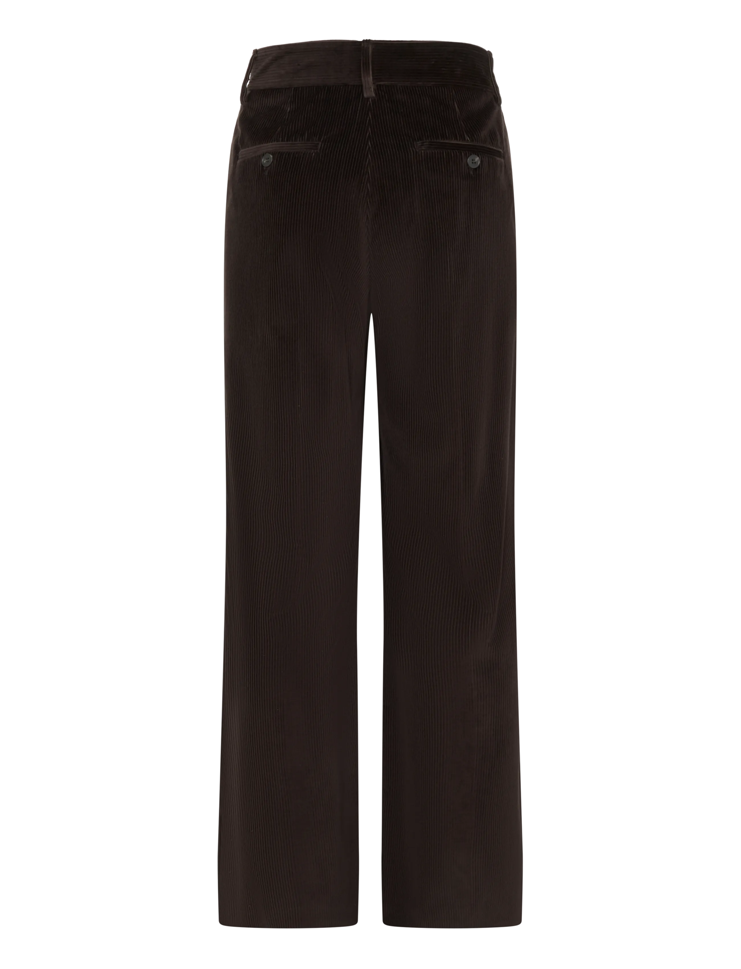Weekend Max Mara - WKDTANIA - corduroy pants - dark brown - 1