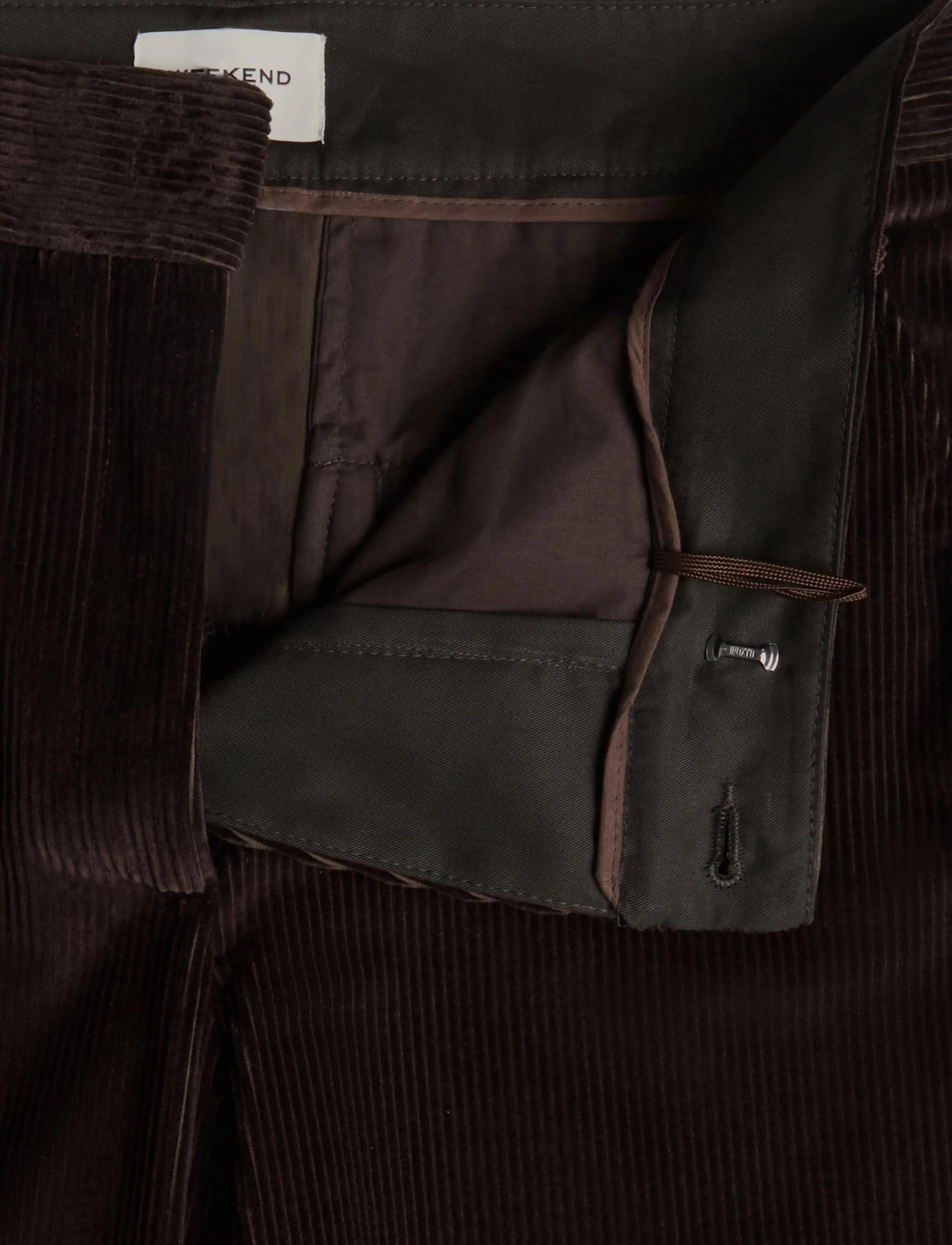Weekend Max Mara - WKDTANIA - corduroy pants - dark brown - 3