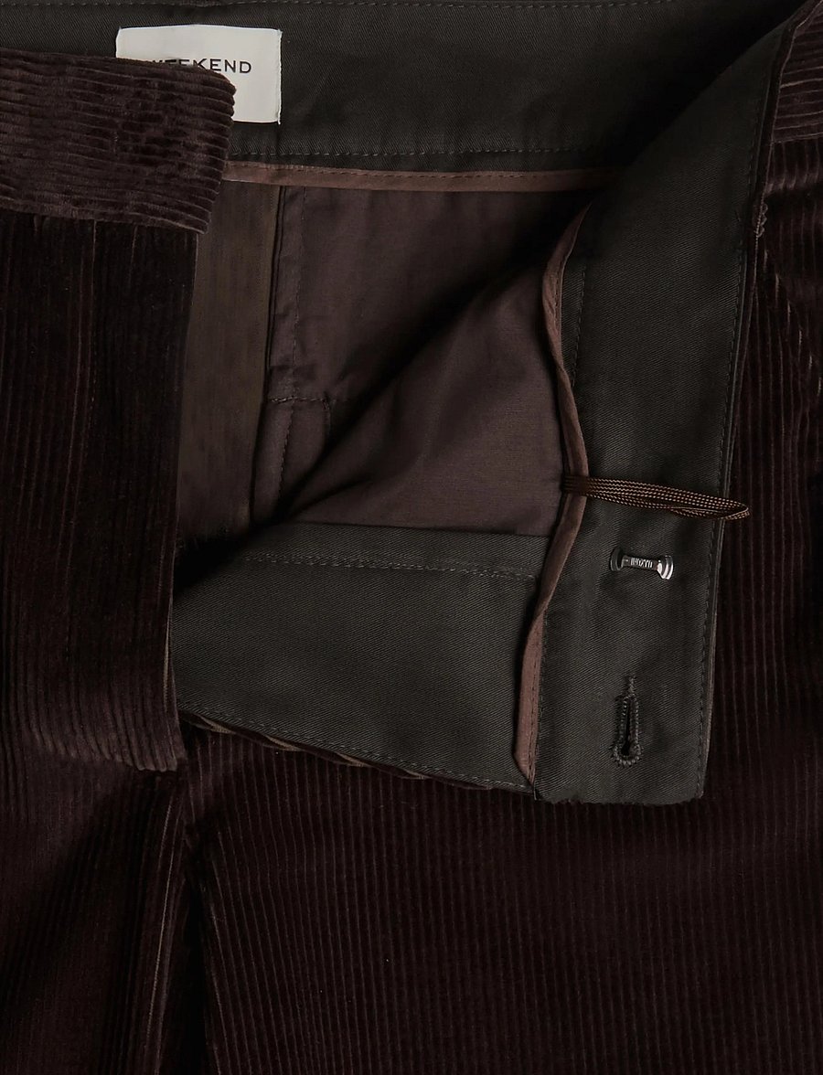 Weekend Max Mara - WKDTANIA - corduroy pants - dark brown - 3