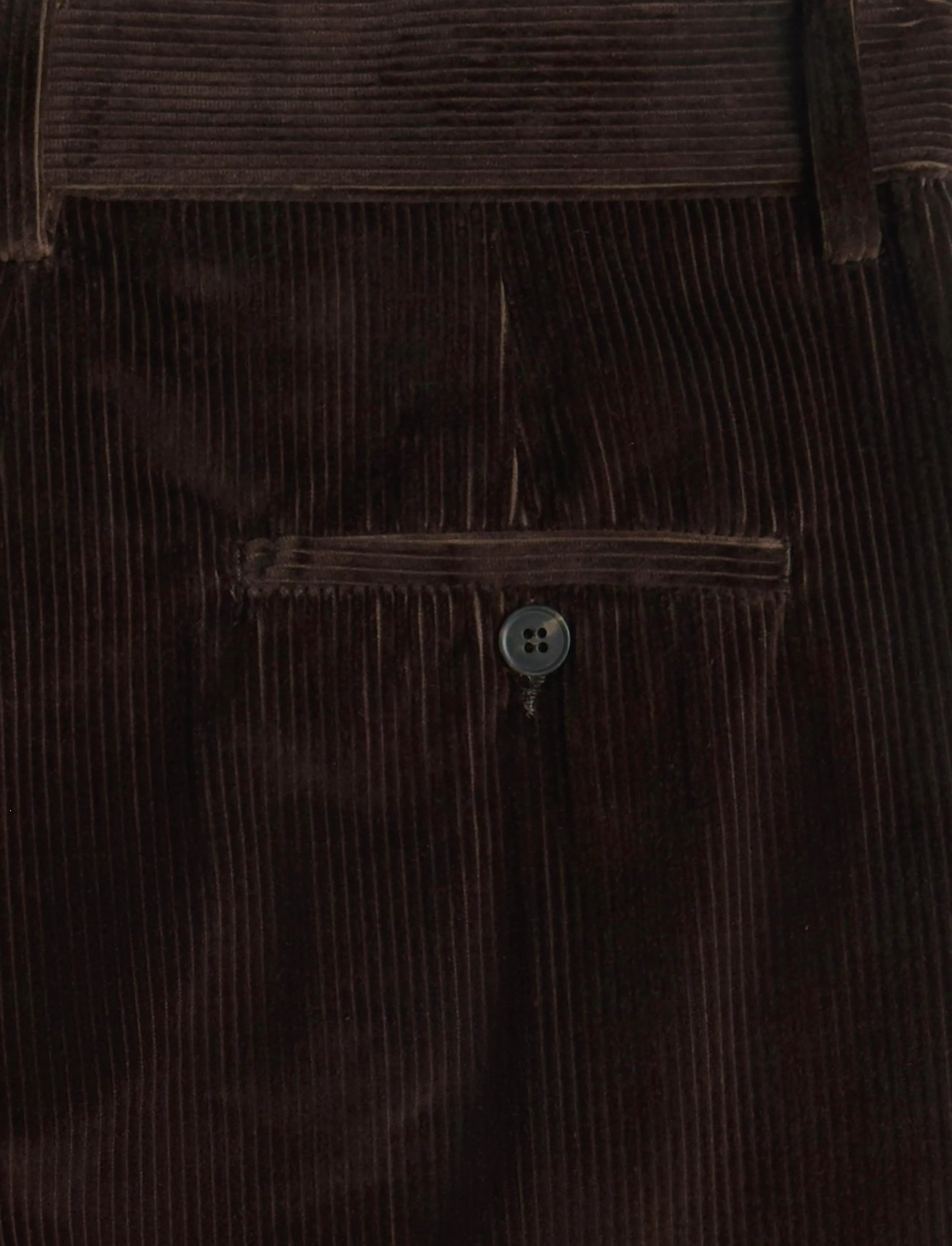 Weekend Max Mara - WKDTANIA - corduroy pants - dark brown - 4