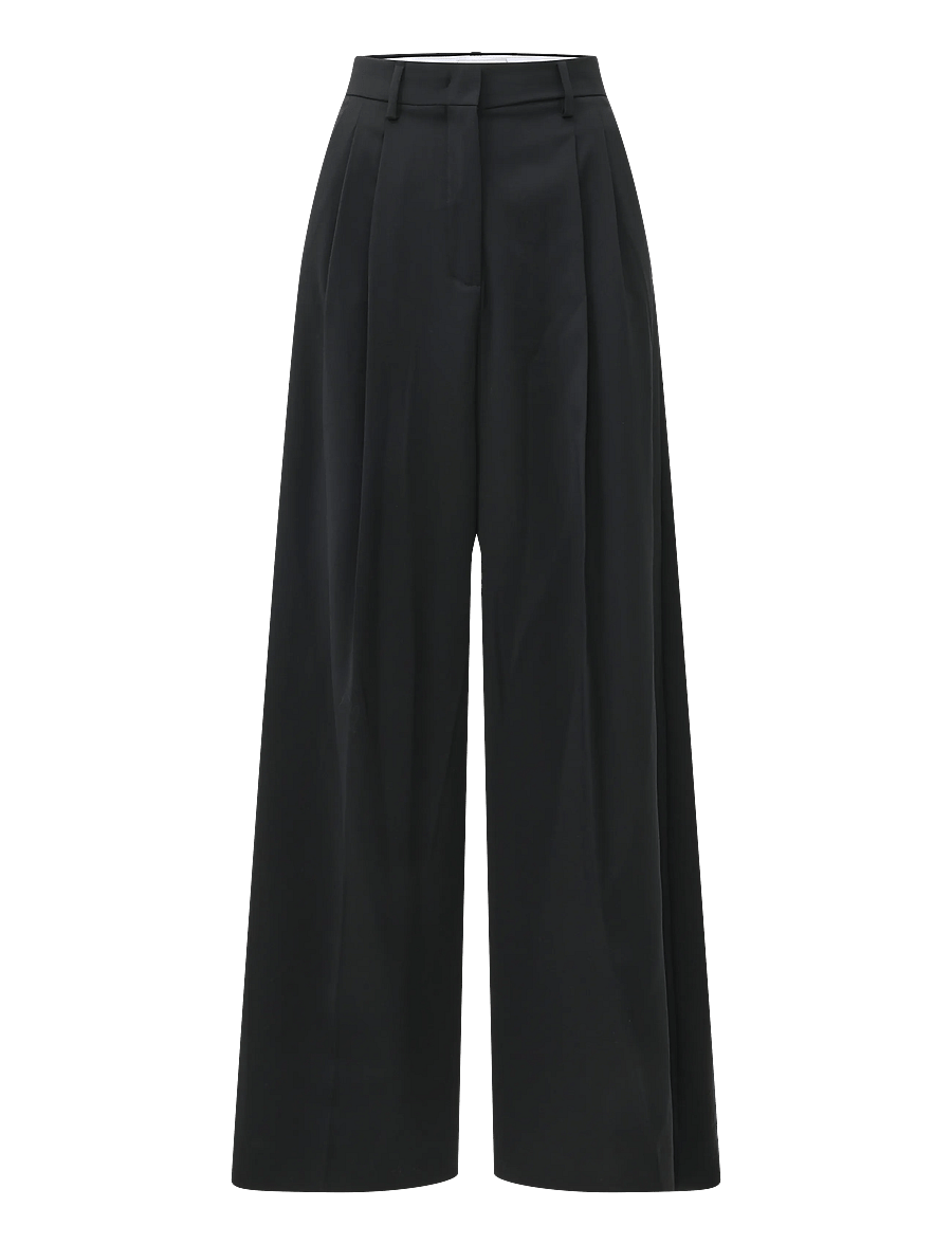 Weekend Max Mara - WKDADELFI - vida byxor - black - 0