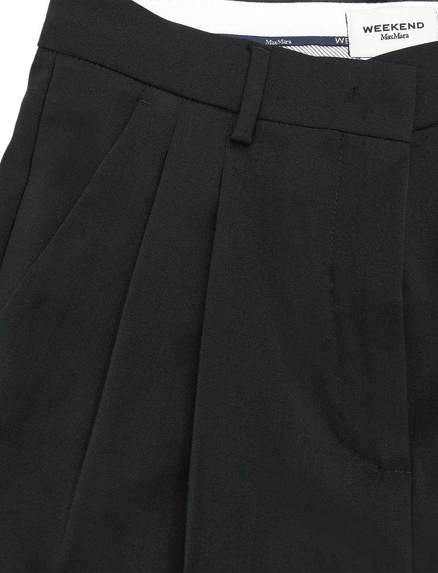 Weekend Max Mara - WKDADELFI - vida byxor - black - 2
