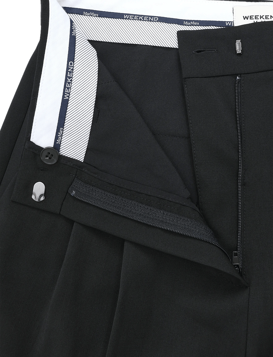 Weekend Max Mara - WKDADELFI - vida byxor - black - 3