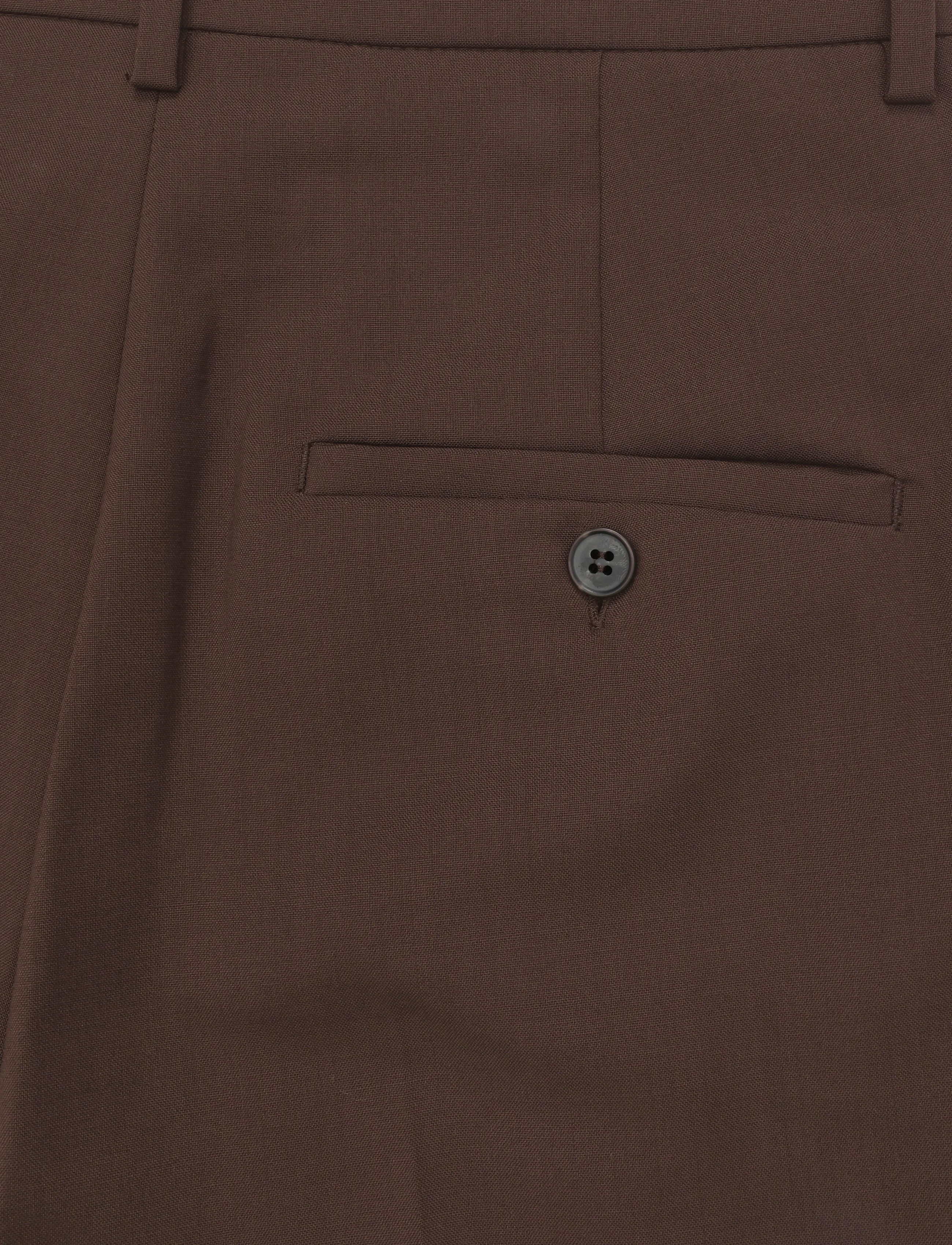 Weekend Max Mara - WKDADELFI - bukser med brede ben - dark brown - 4