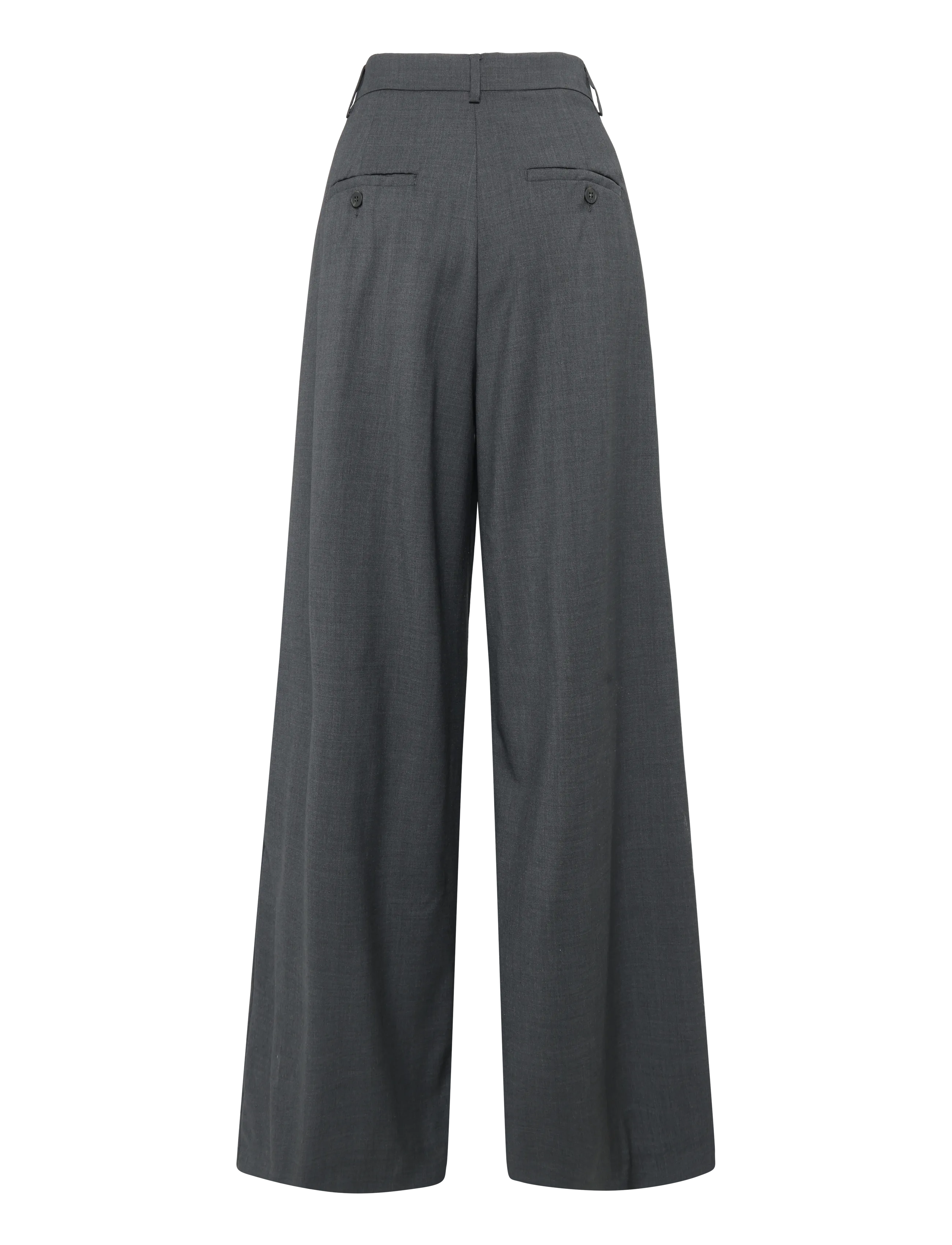 Weekend Max Mara - WKDADELFI - bukser med brede ben - dark grey - 2