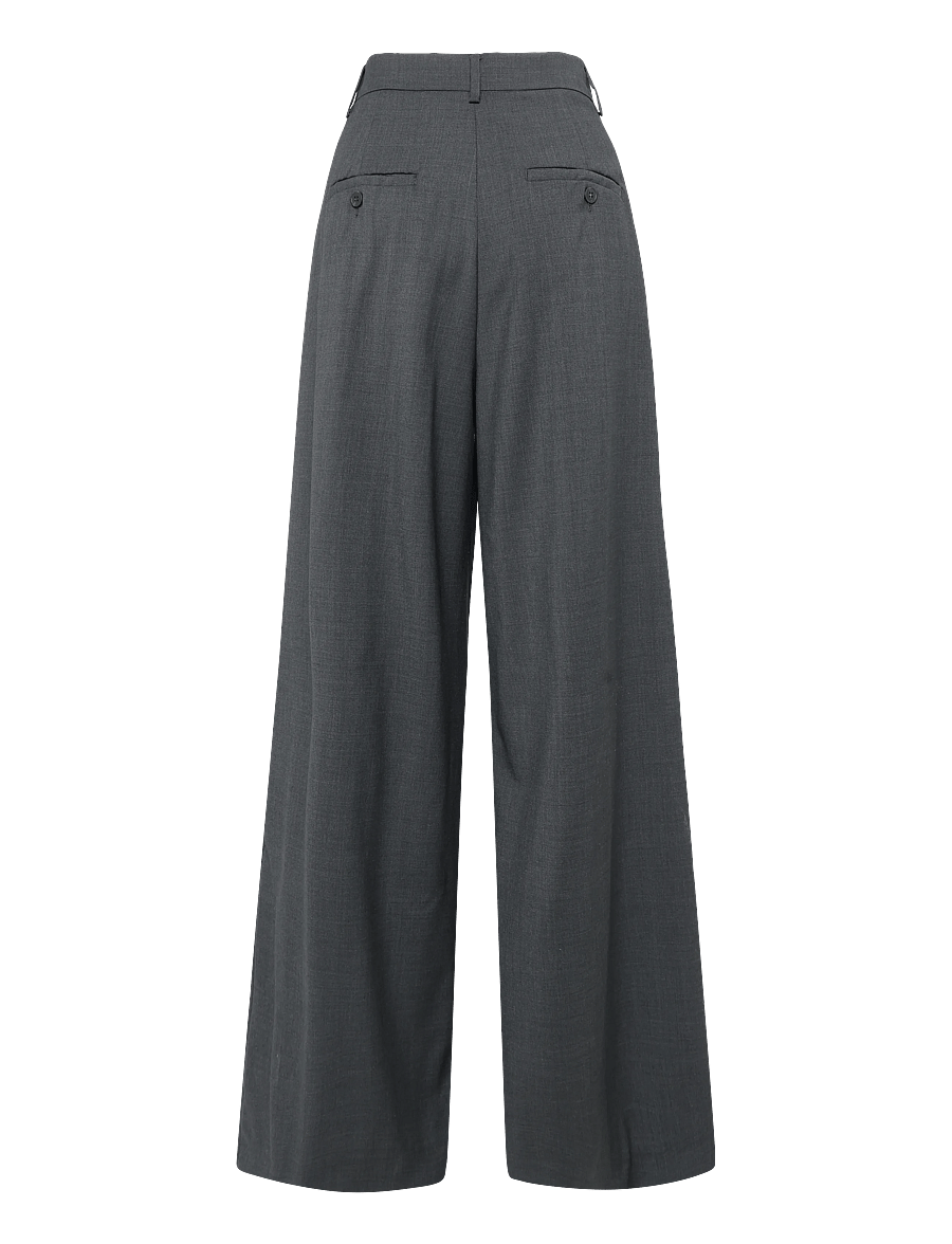 Weekend Max Mara - WKDADELFI - bukser med brede ben - dark grey - 2